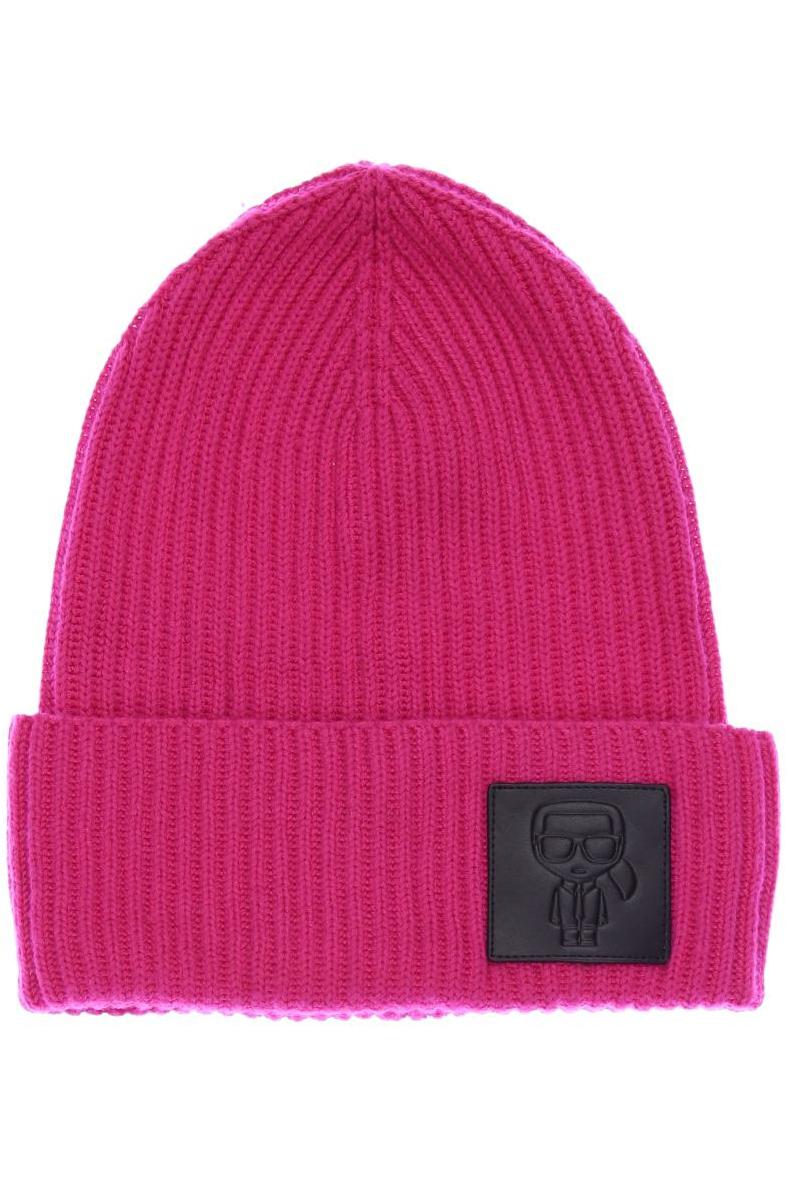 

Karl by Karl Lagerfeld Damen Hut/Mütze, pink, Gr. uni