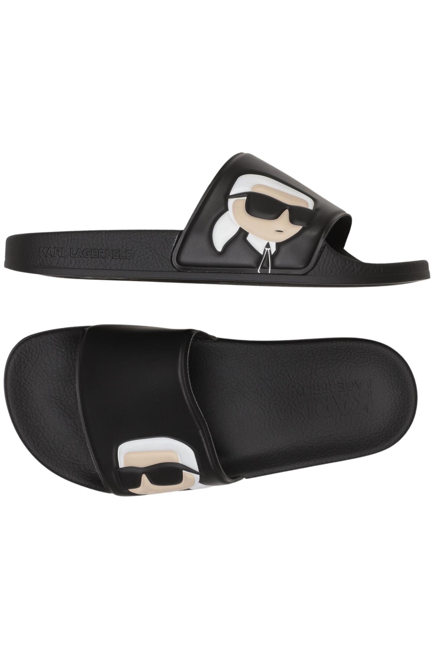 

Karl by Karl Lagerfeld Damen Sandale, schwarz, Gr. 37