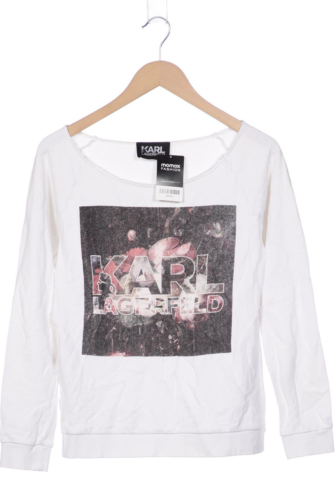 

Karl by Karl Lagerfeld Damen Sweatshirt, weiß