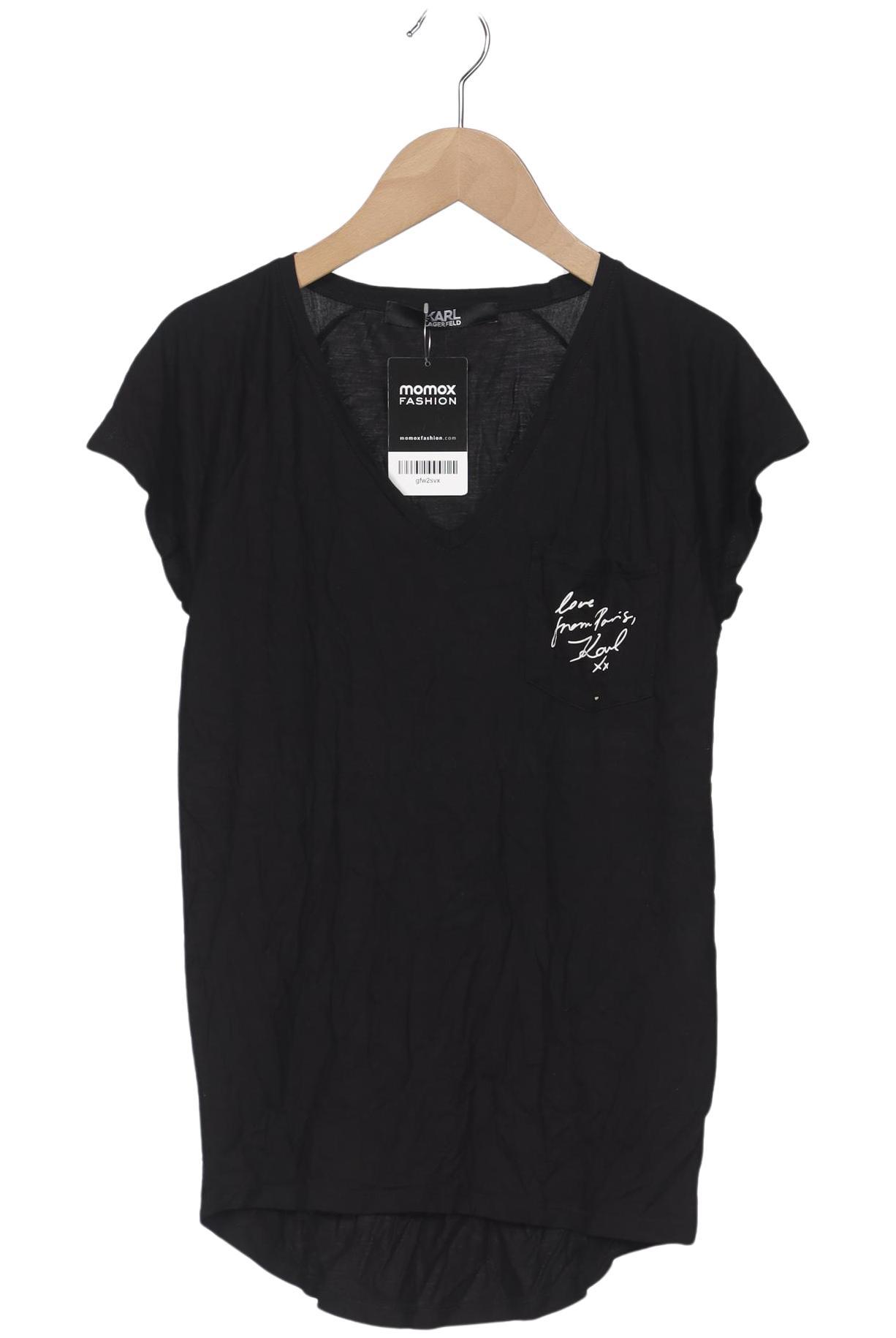 

Karl by Karl Lagerfeld Damen T-Shirt, schwarz, Gr. 34