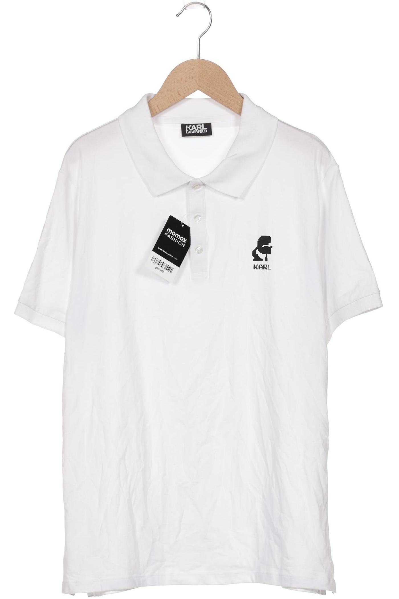 

Karl by Karl Lagerfeld Herren Poloshirt, weiß, Gr. 52