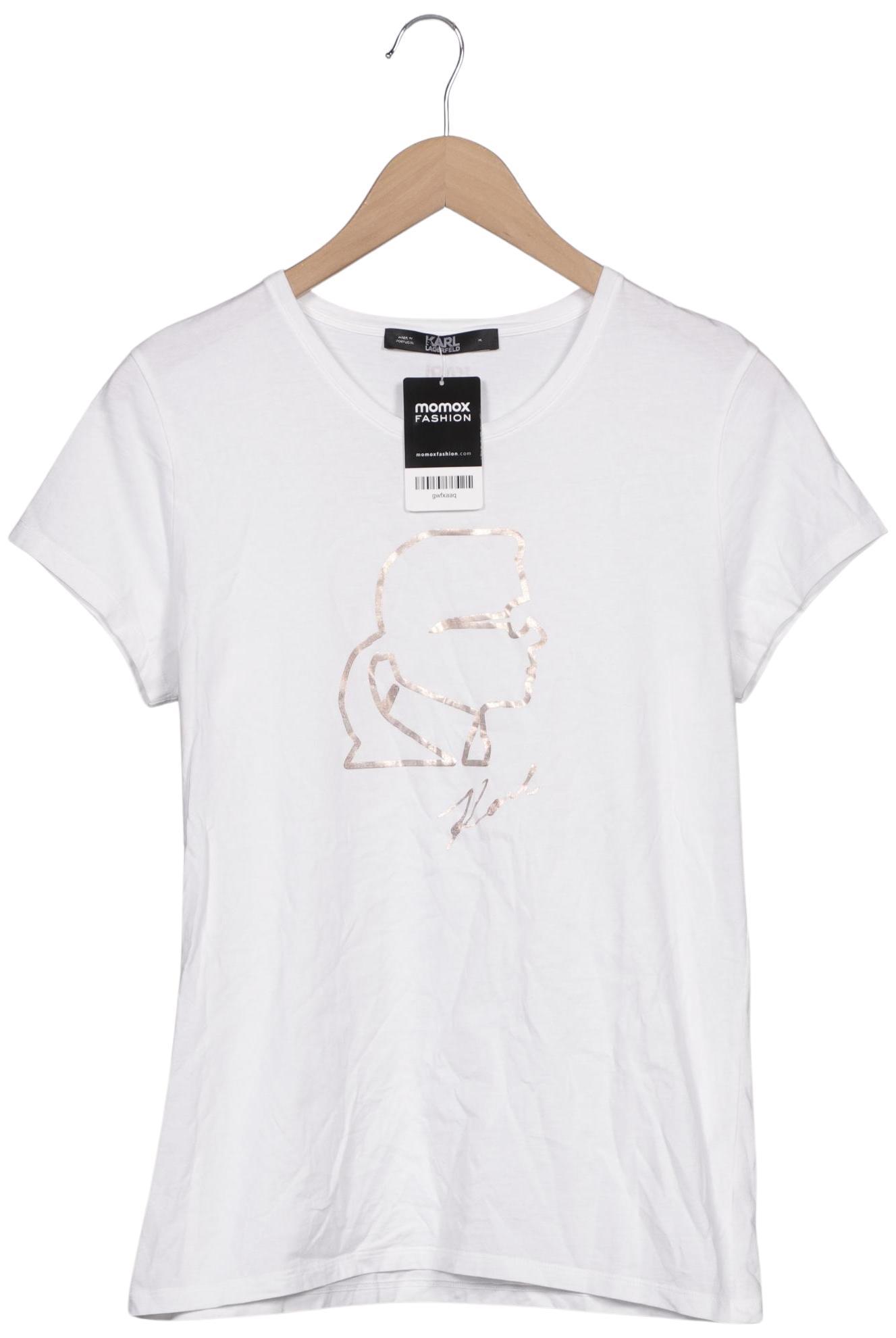 

Karl by Karl Lagerfeld Damen T-Shirt, weiß, Gr. 44