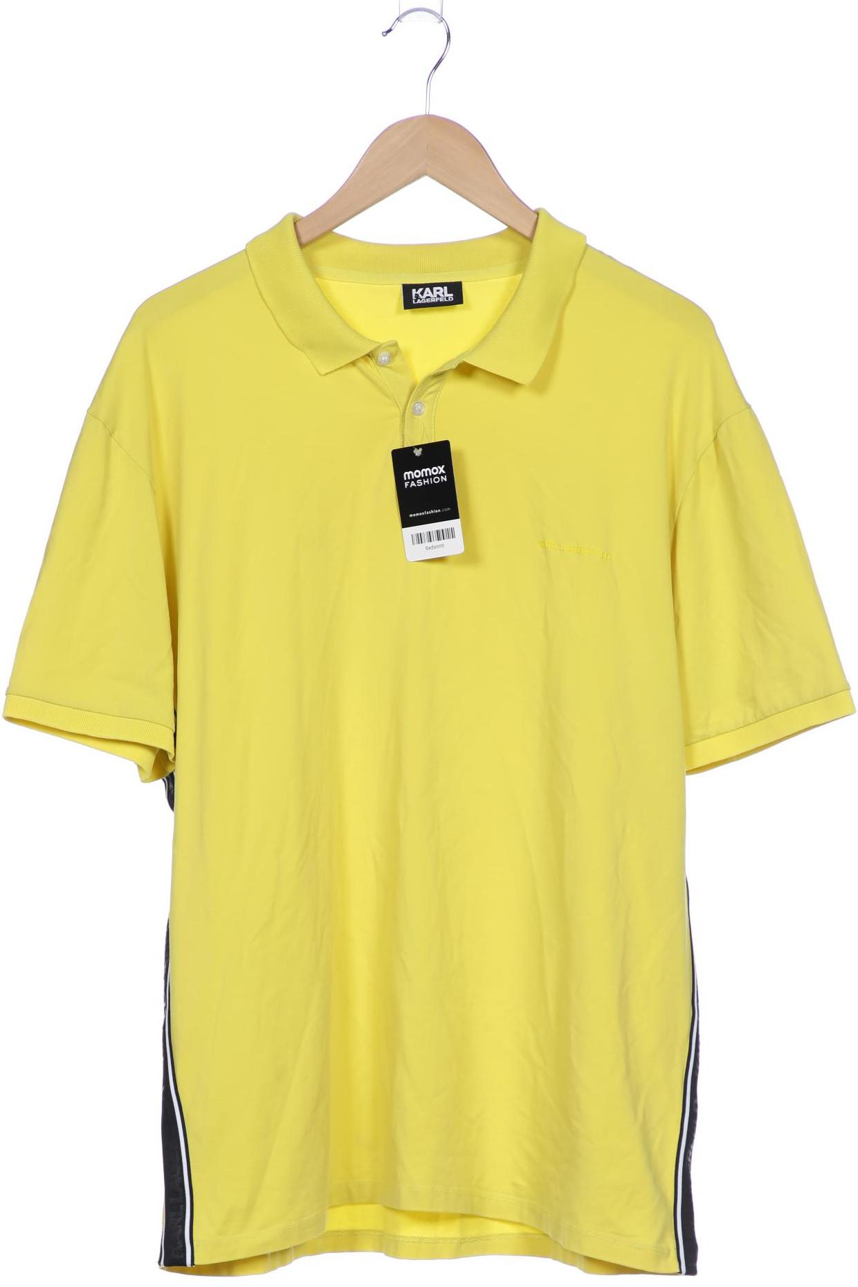 

Karl by Karl Lagerfeld Herren Poloshirt, gelb, Gr. 58