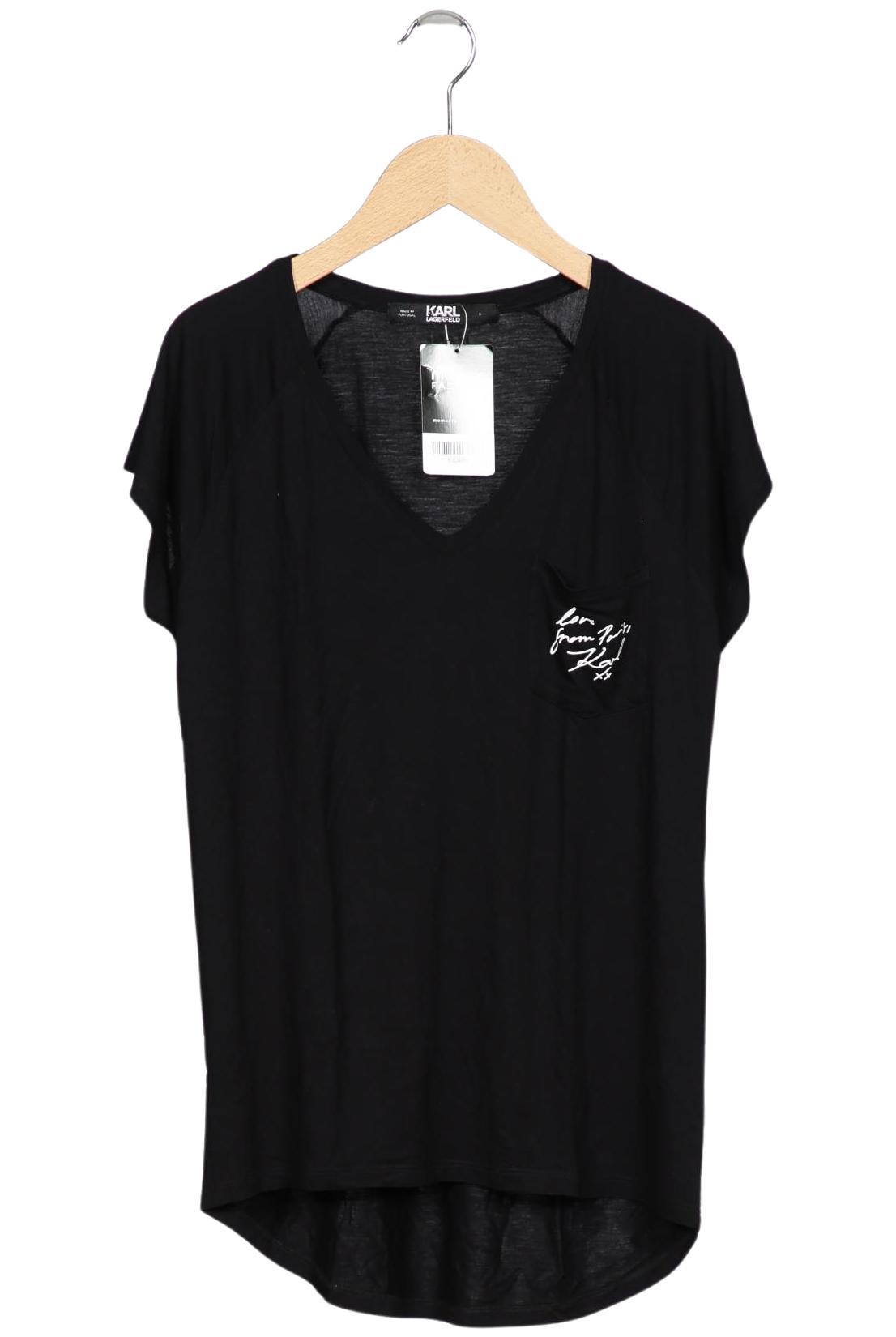 

Karl by Karl Lagerfeld Damen T-Shirt, schwarz, Gr. 36