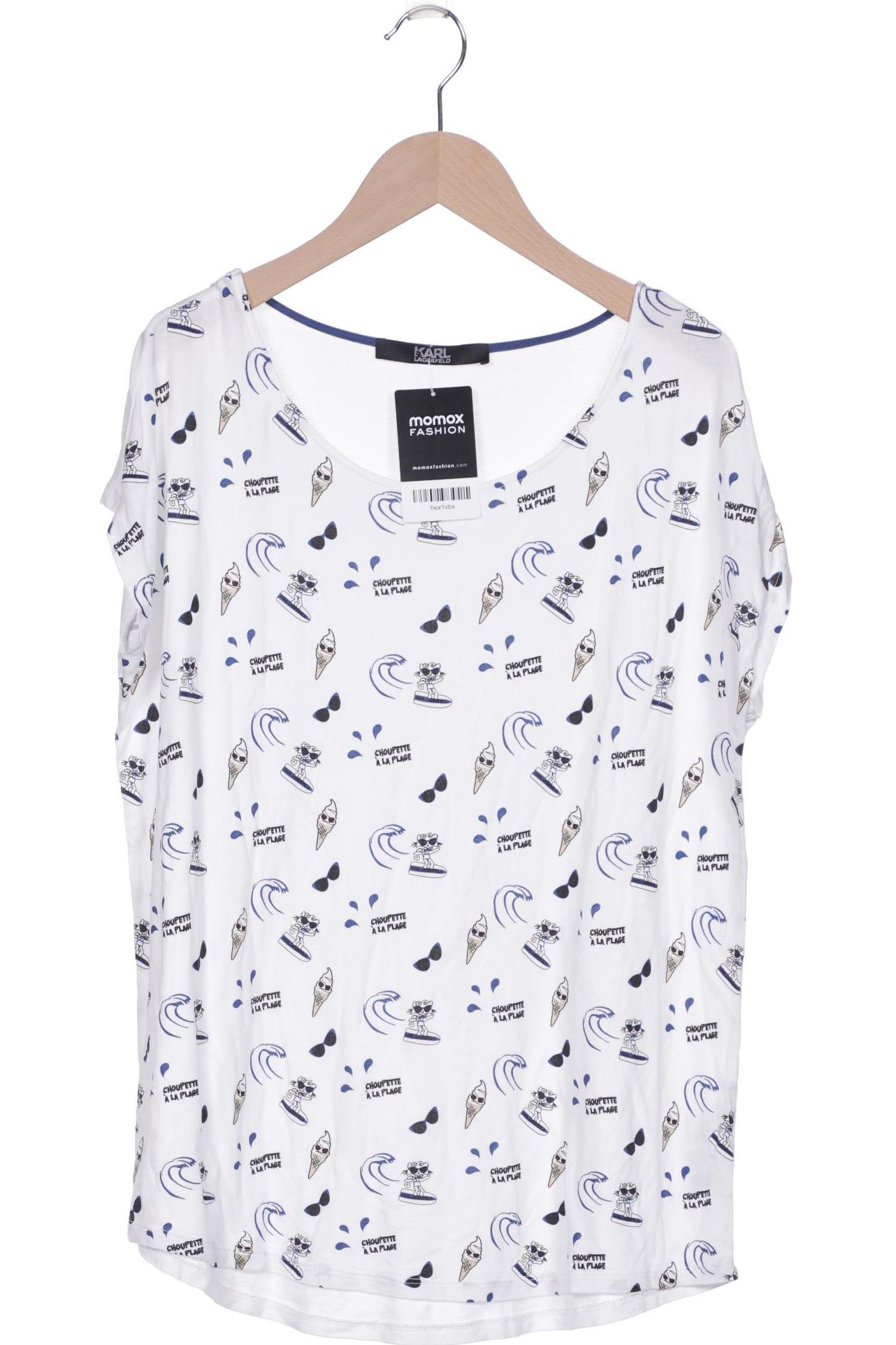

Karl by Karl Lagerfeld Damen T-Shirt, weiß