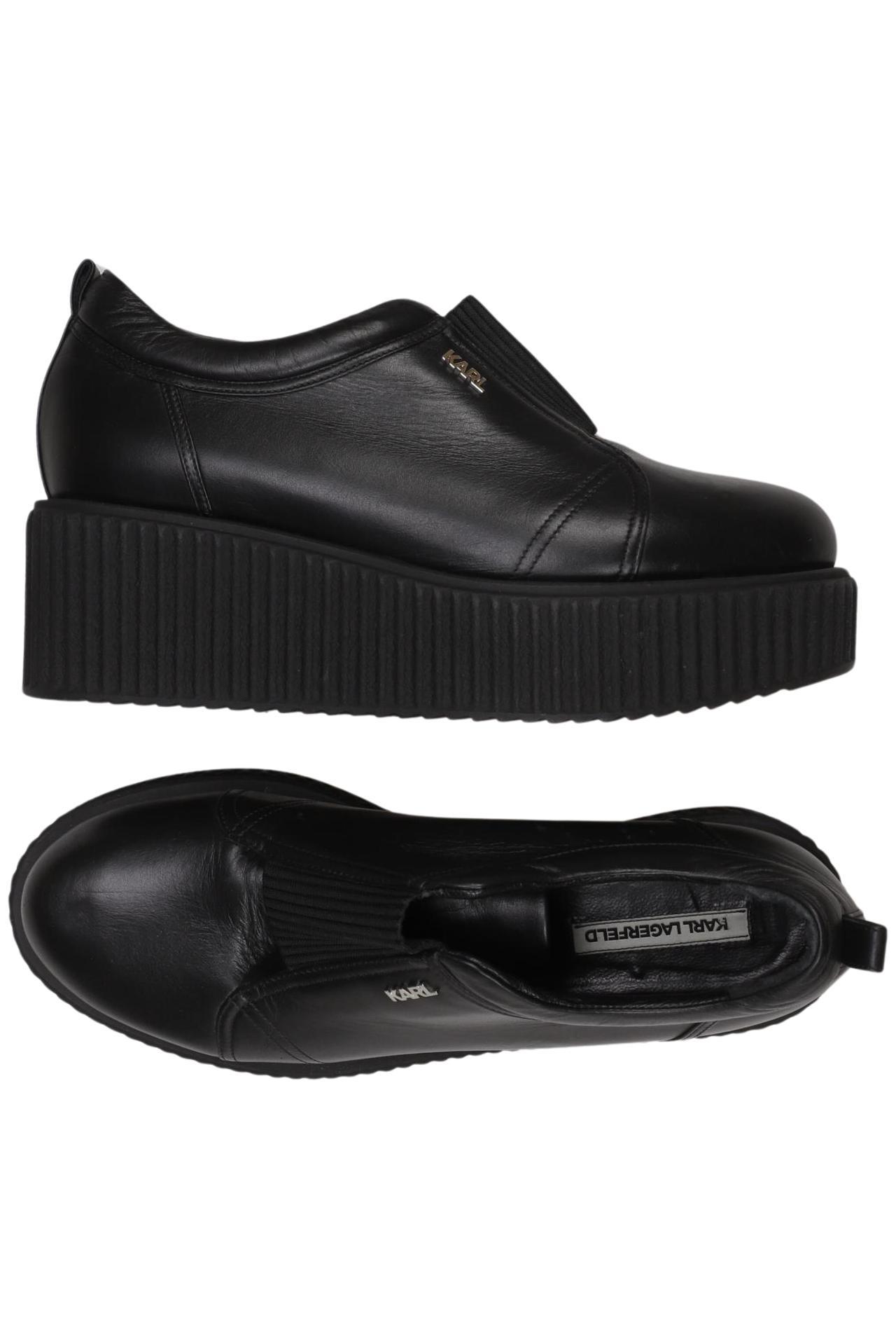 

Karl by Karl Lagerfeld Damen Halbschuh, schwarz, Gr. 38