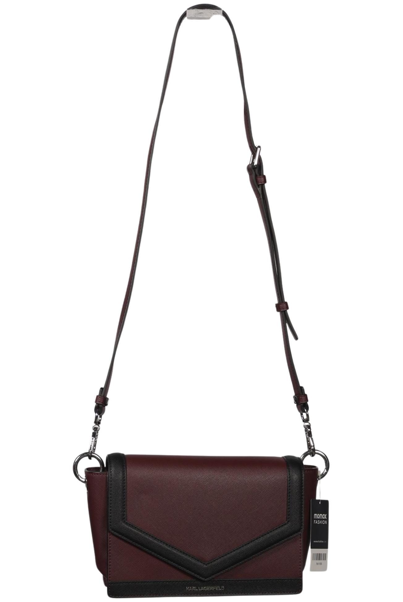 

Karl by Karl Lagerfeld Damen Handtasche, bordeaux, Gr.