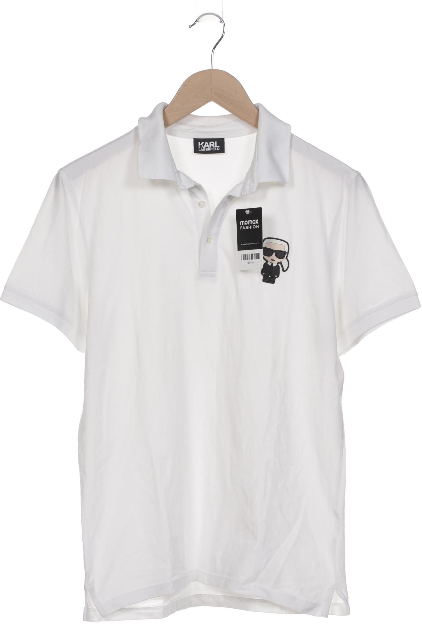 

Karl by Karl Lagerfeld Herren Poloshirt, weiß, Gr. 48