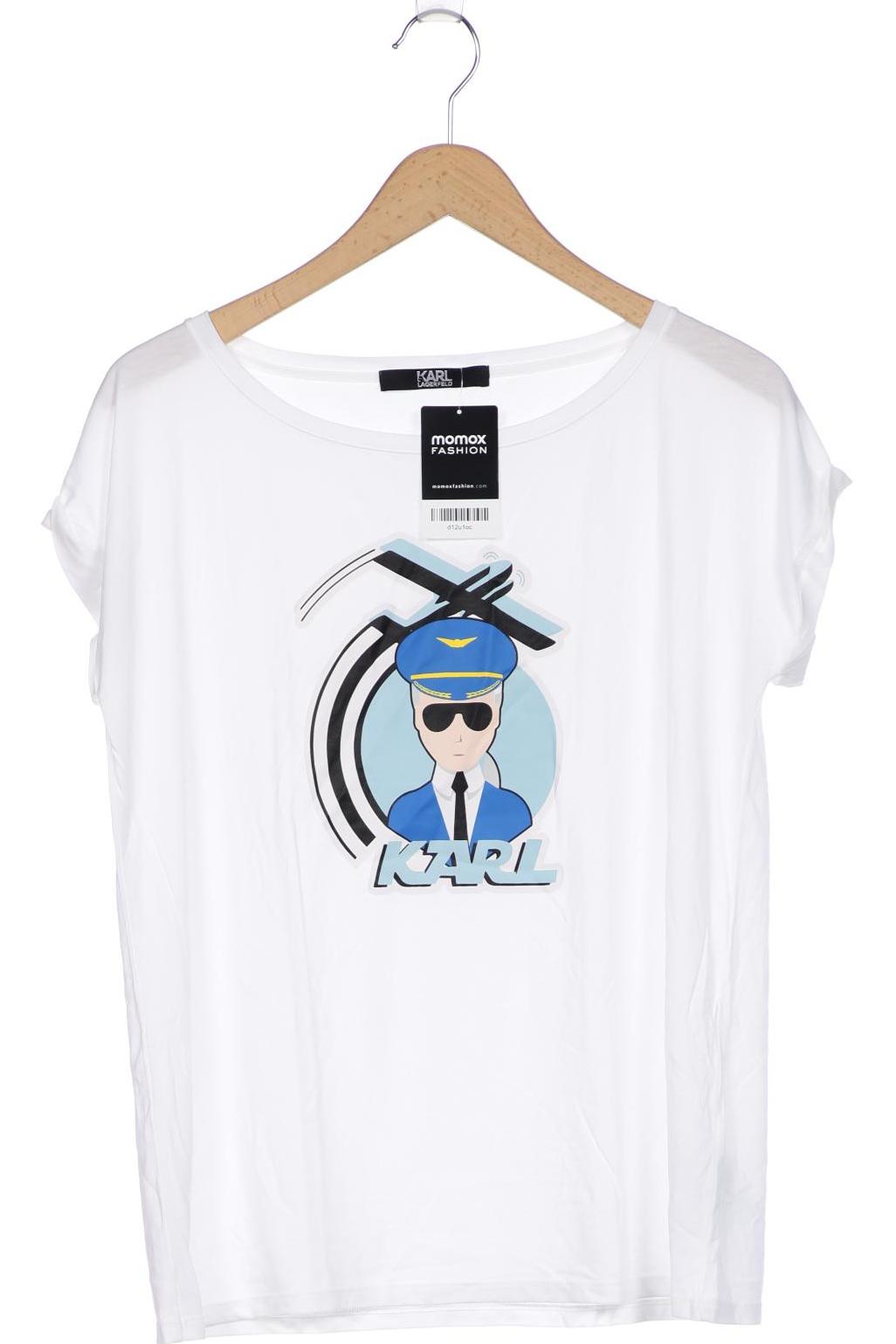 

Karl by Karl Lagerfeld Damen T-Shirt, weiß