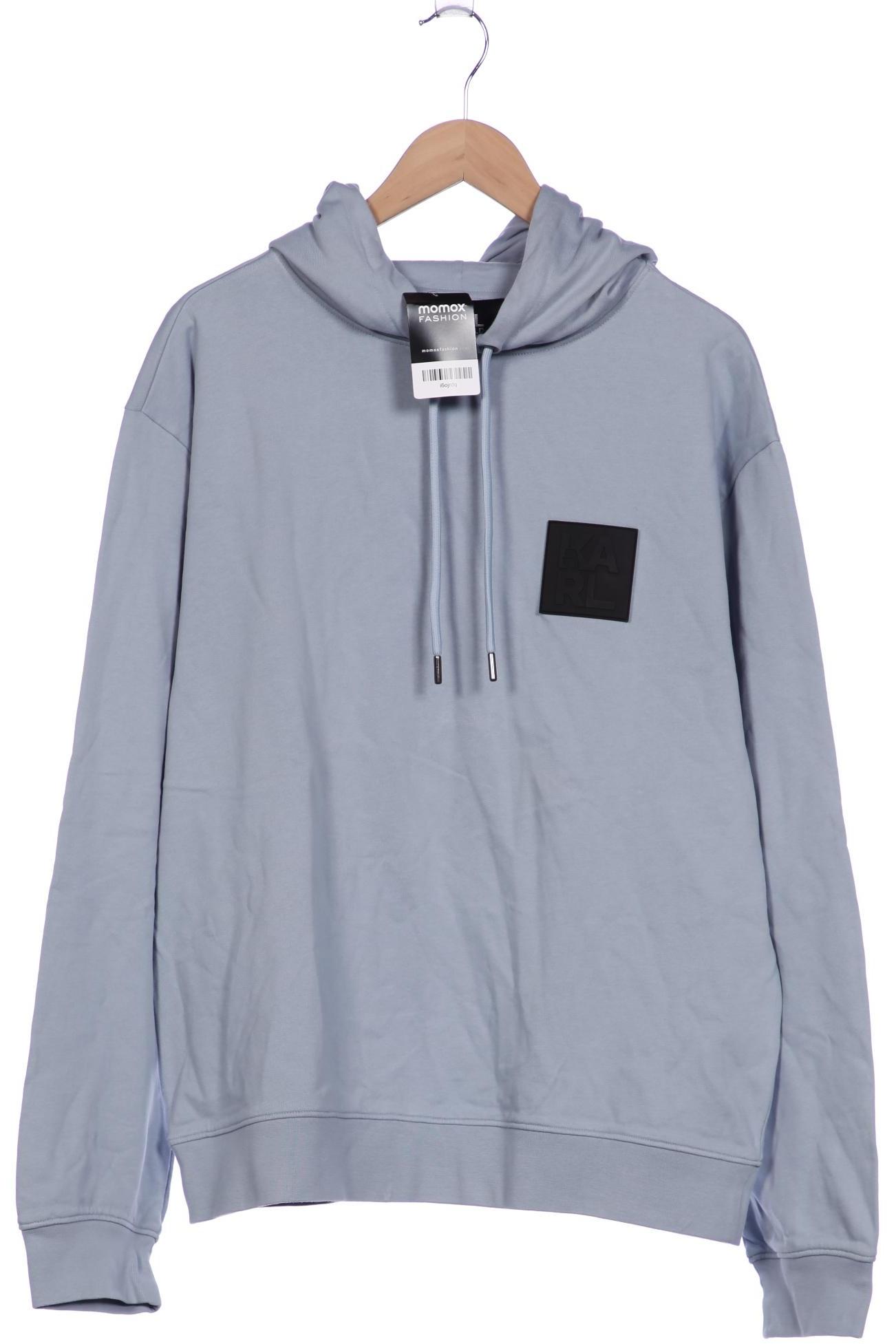 

Karl by Karl Lagerfeld Herren Kapuzenpullover, hellblau, Gr. 54