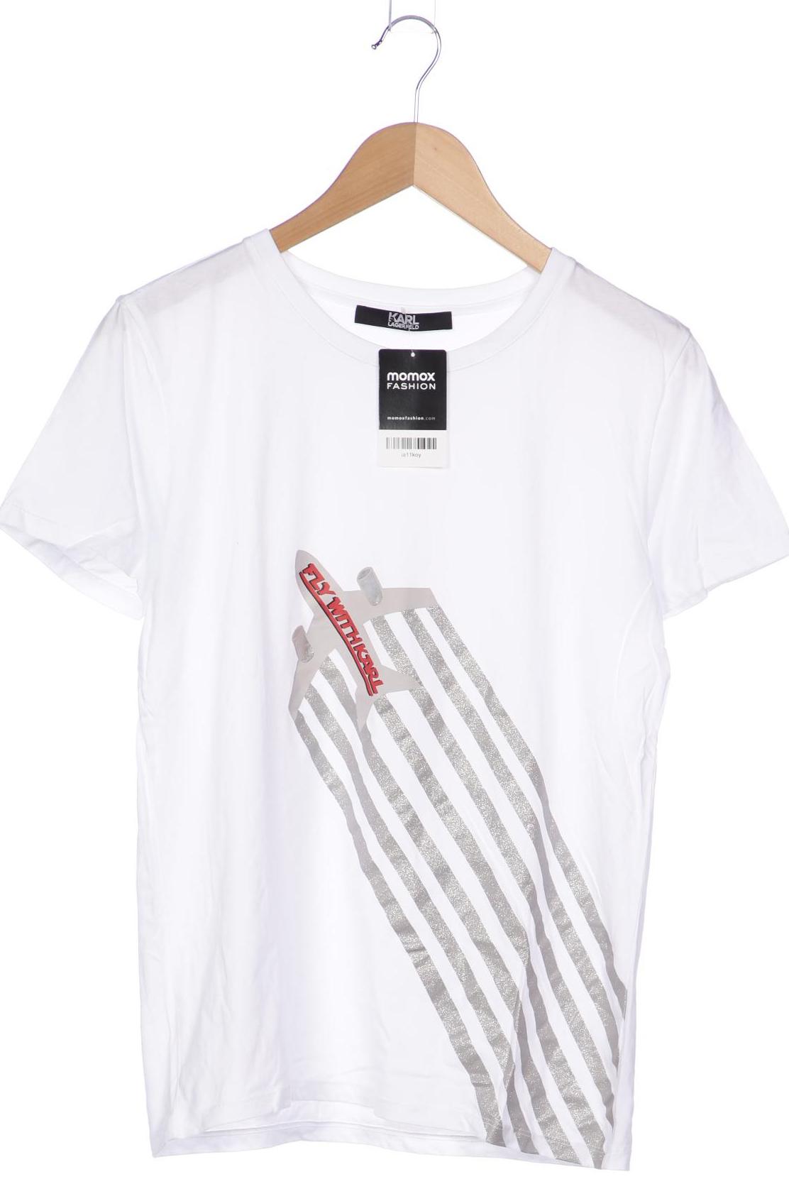 

Karl by Karl Lagerfeld Damen T-Shirt, weiß