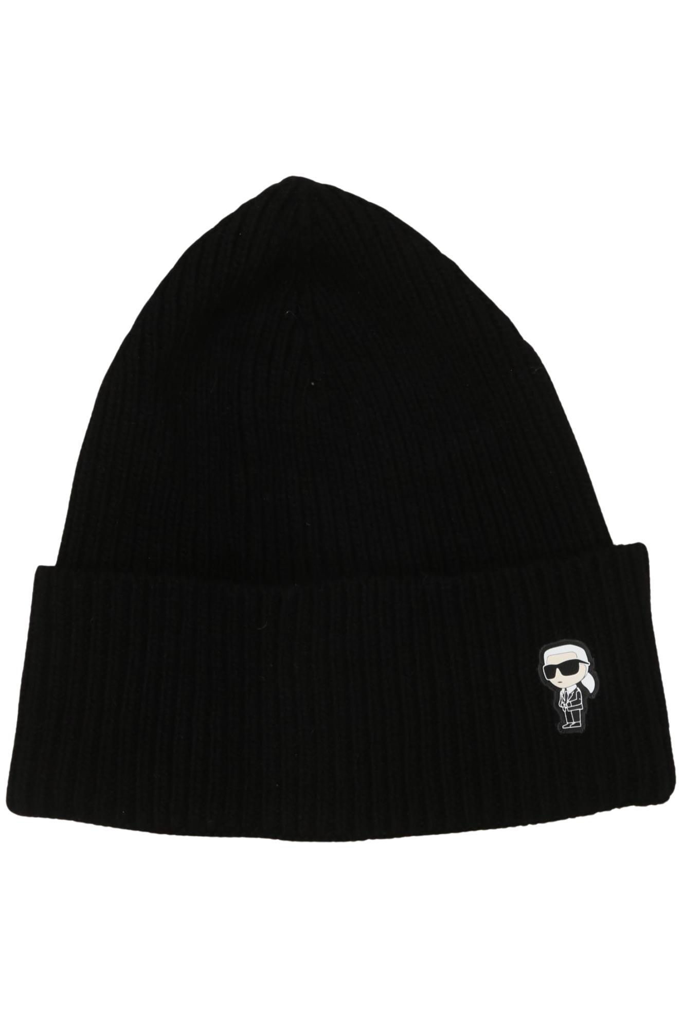 

Karl by Karl Lagerfeld Damen Hut/Mütze, schwarz, Gr. uni