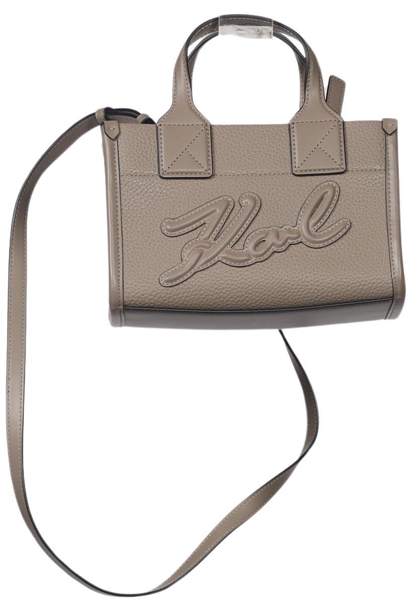 

Karl by Karl Lagerfeld Damen Handtasche, beige, Gr.