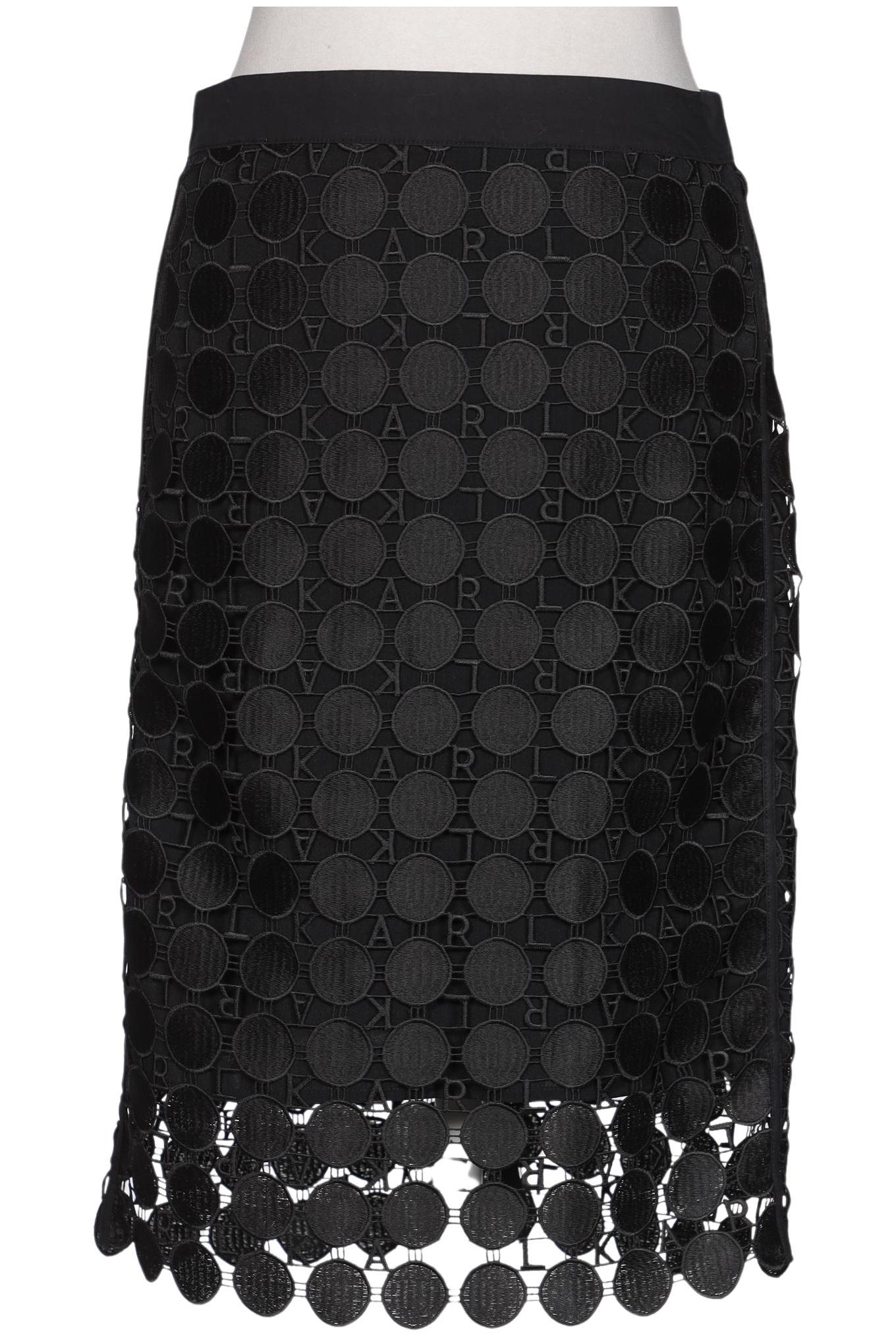 

Karl by Karl Lagerfeld Damen Rock, schwarz, Gr. 38