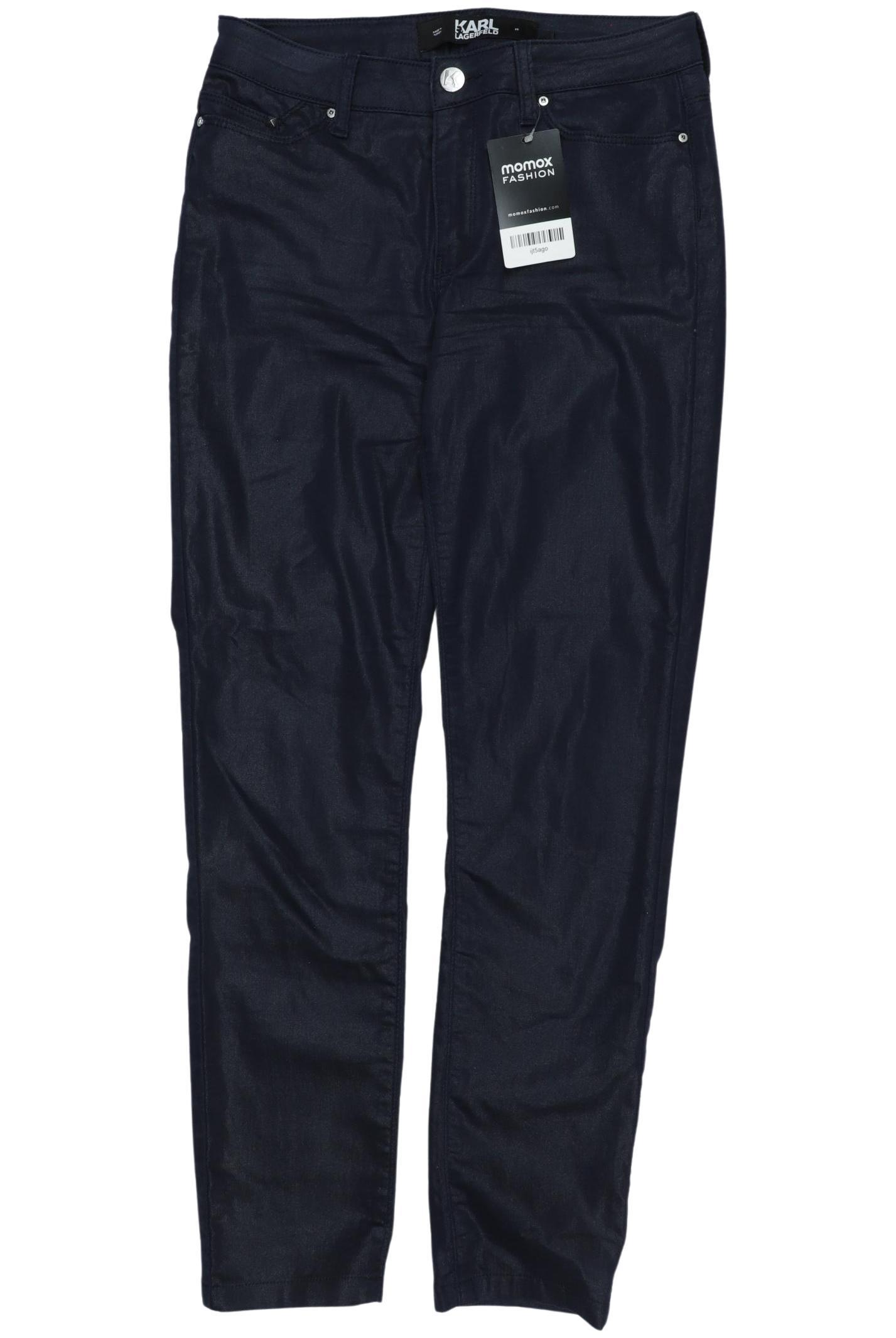 

Karl by Karl Lagerfeld Damen Stoffhose, marineblau, Gr. 26