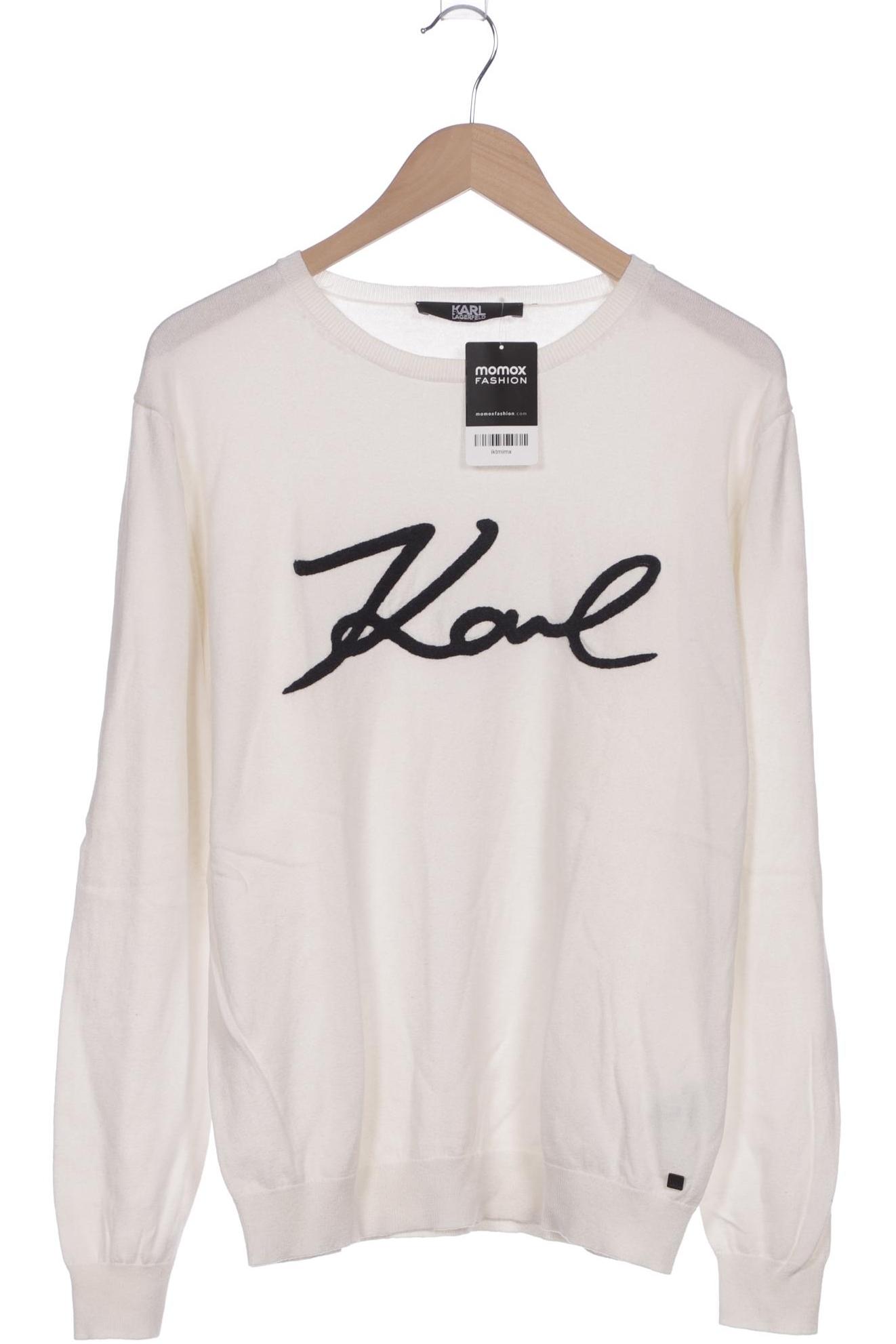 

Karl by Karl Lagerfeld Herren Pullover, weiß, Gr. 48
