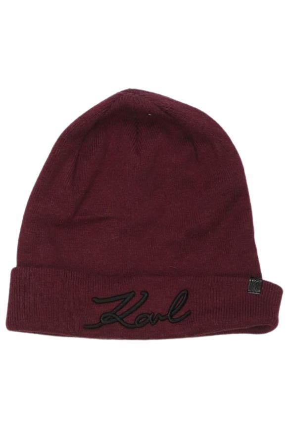 

Karl by Karl Lagerfeld Damen Hut/Mütze, bordeaux, Gr. uni