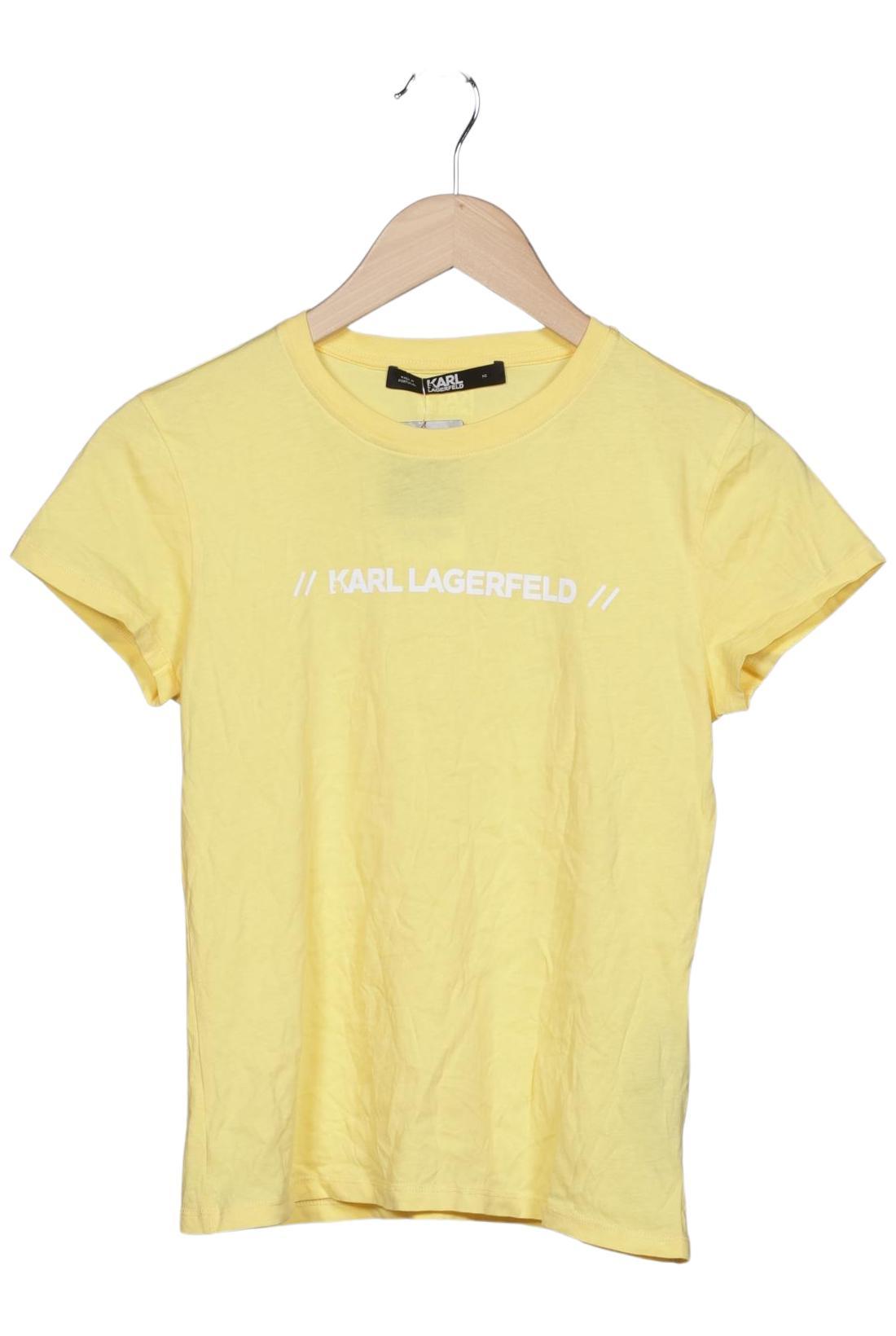 

Karl by Karl Lagerfeld Damen T-Shirt, gelb, Gr. 34