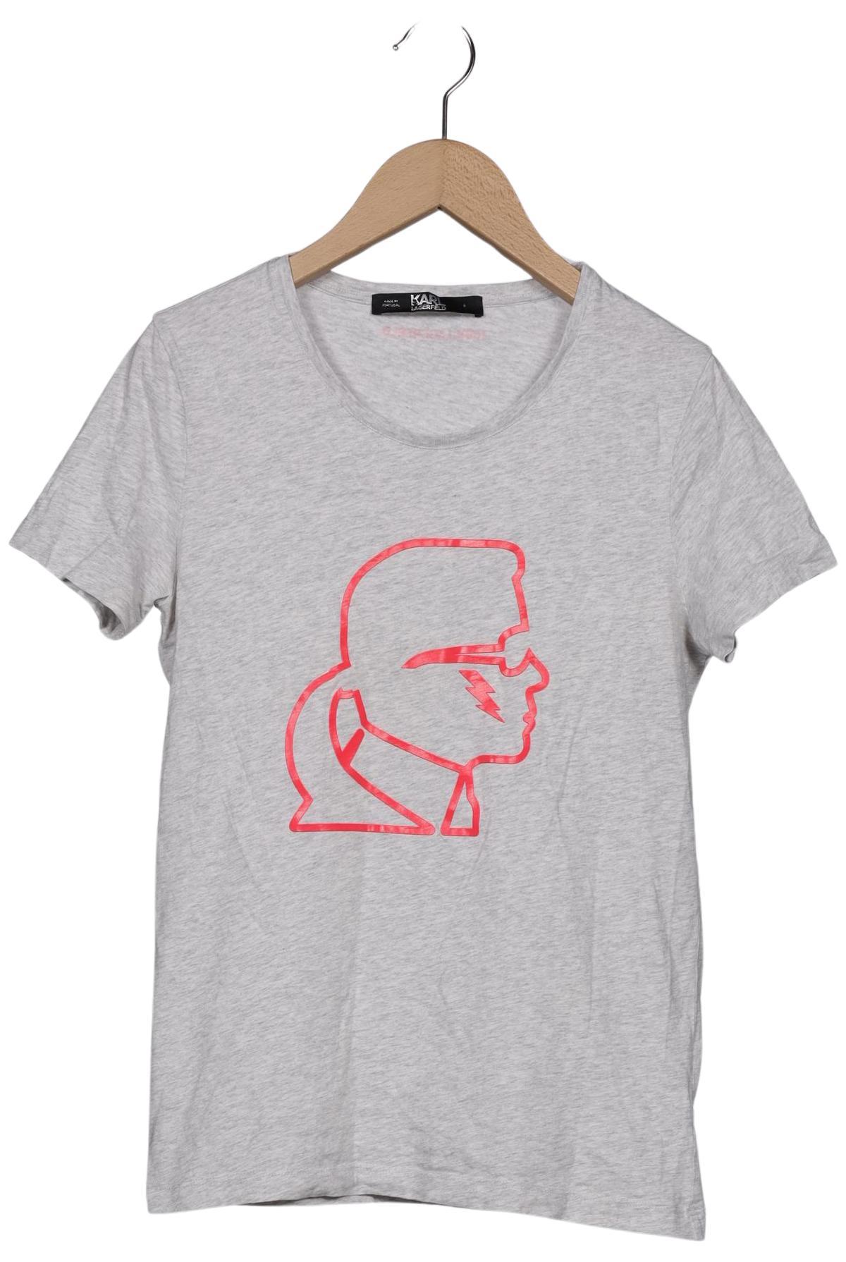 

Karl by Karl Lagerfeld Damen T-Shirt, grau, Gr. 36