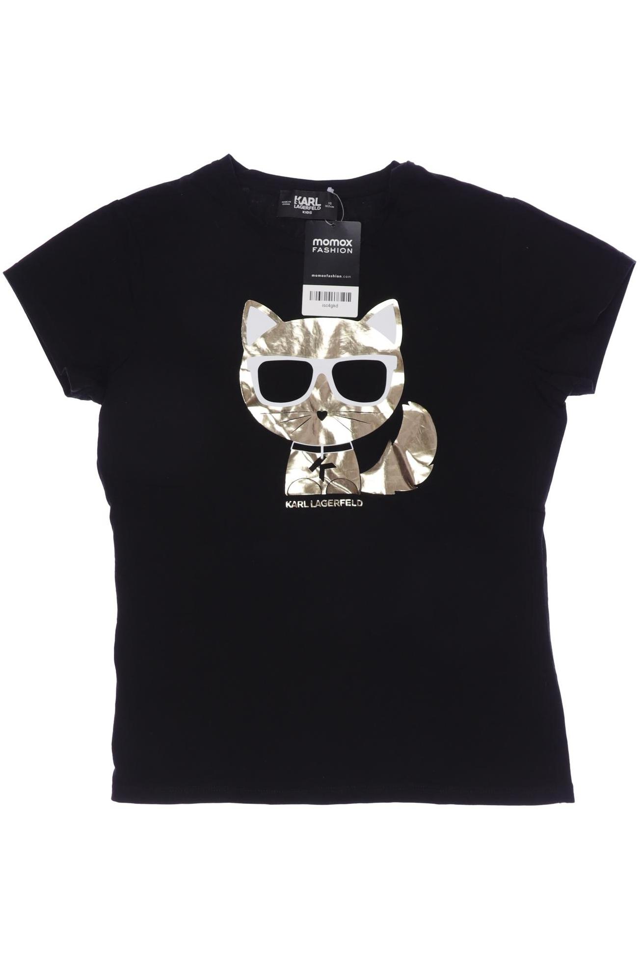 

Karl by Karl Lagerfeld Mädchen T-Shirt, schwarz