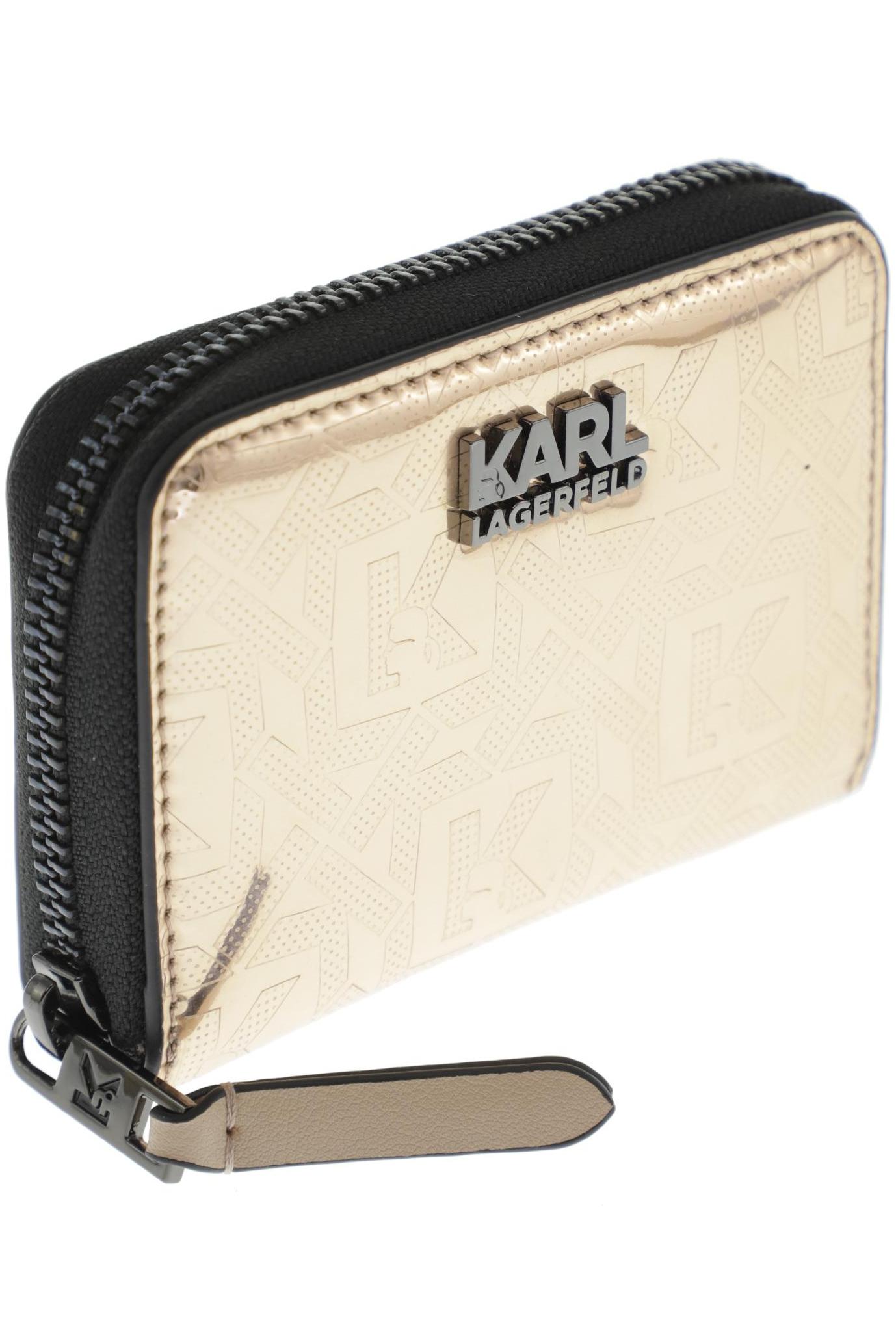 

Karl by Karl Lagerfeld Damen Portemonnaie, beige, Gr.