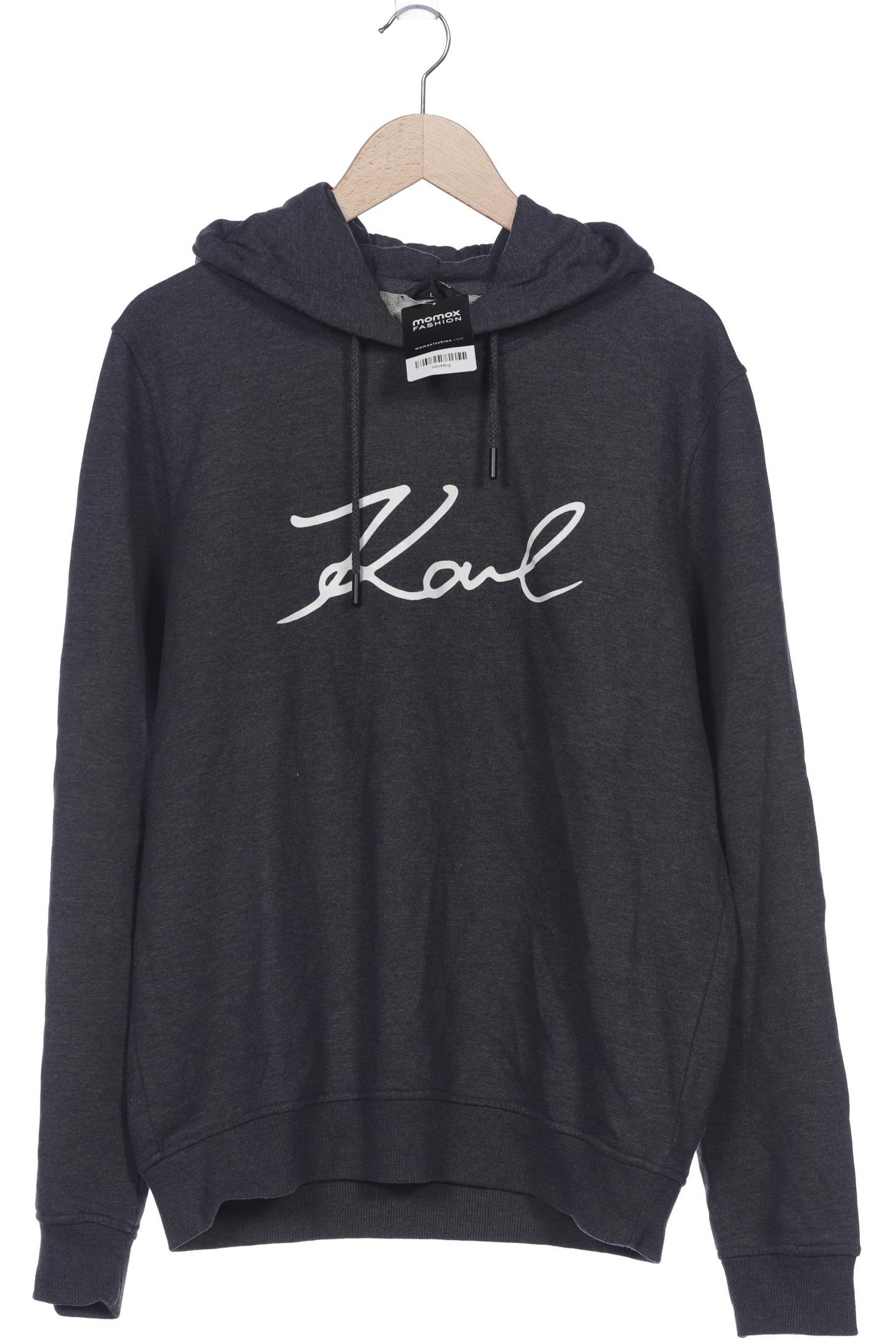 

Karl by Karl Lagerfeld Herren Kapuzenpullover, grau, Gr. 52