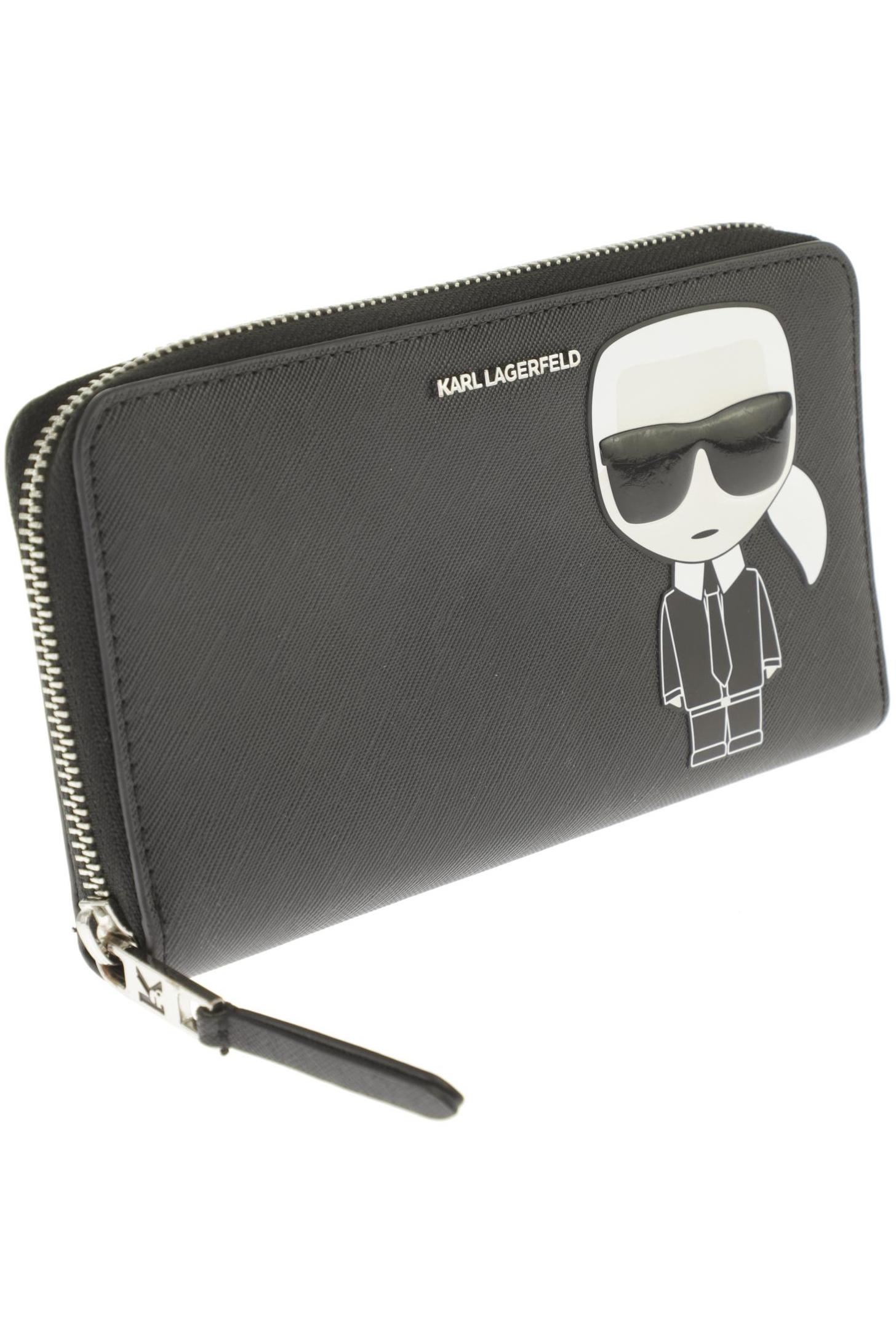 

Karl by Karl Lagerfeld Damen Portemonnaie, schwarz, Gr.