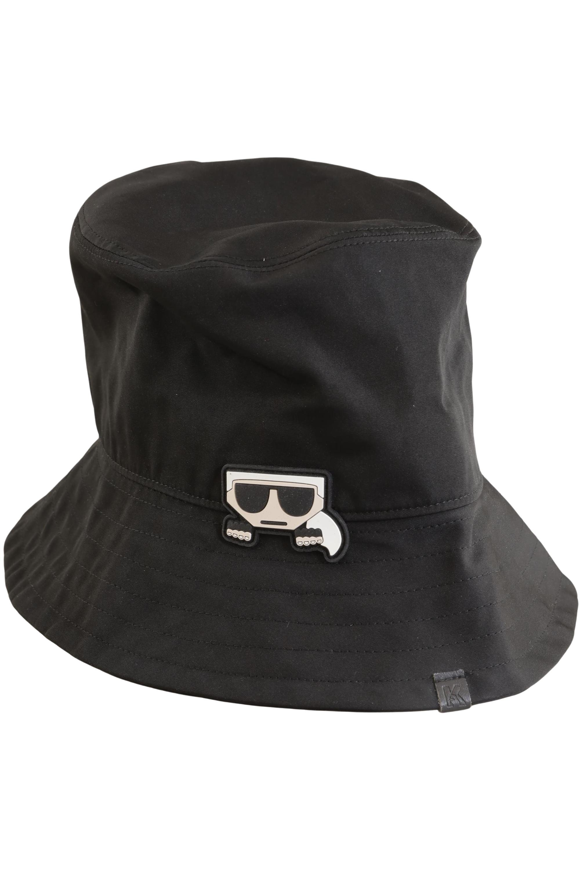 

Karl by Karl Lagerfeld Damen Hut/Mütze, schwarz, Gr. uni