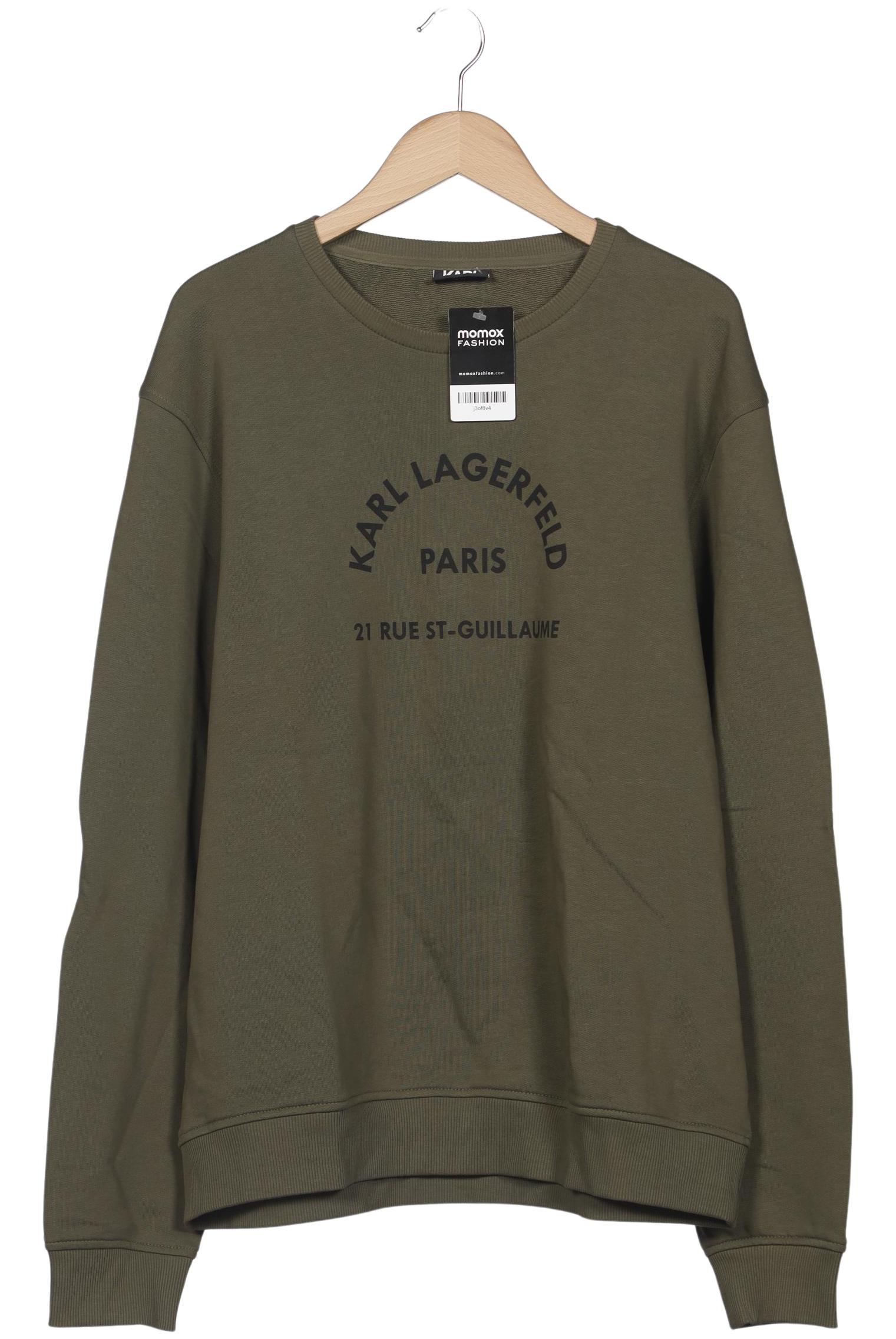

Karl by Karl Lagerfeld Herren Sweatshirt, grün, Gr. 56