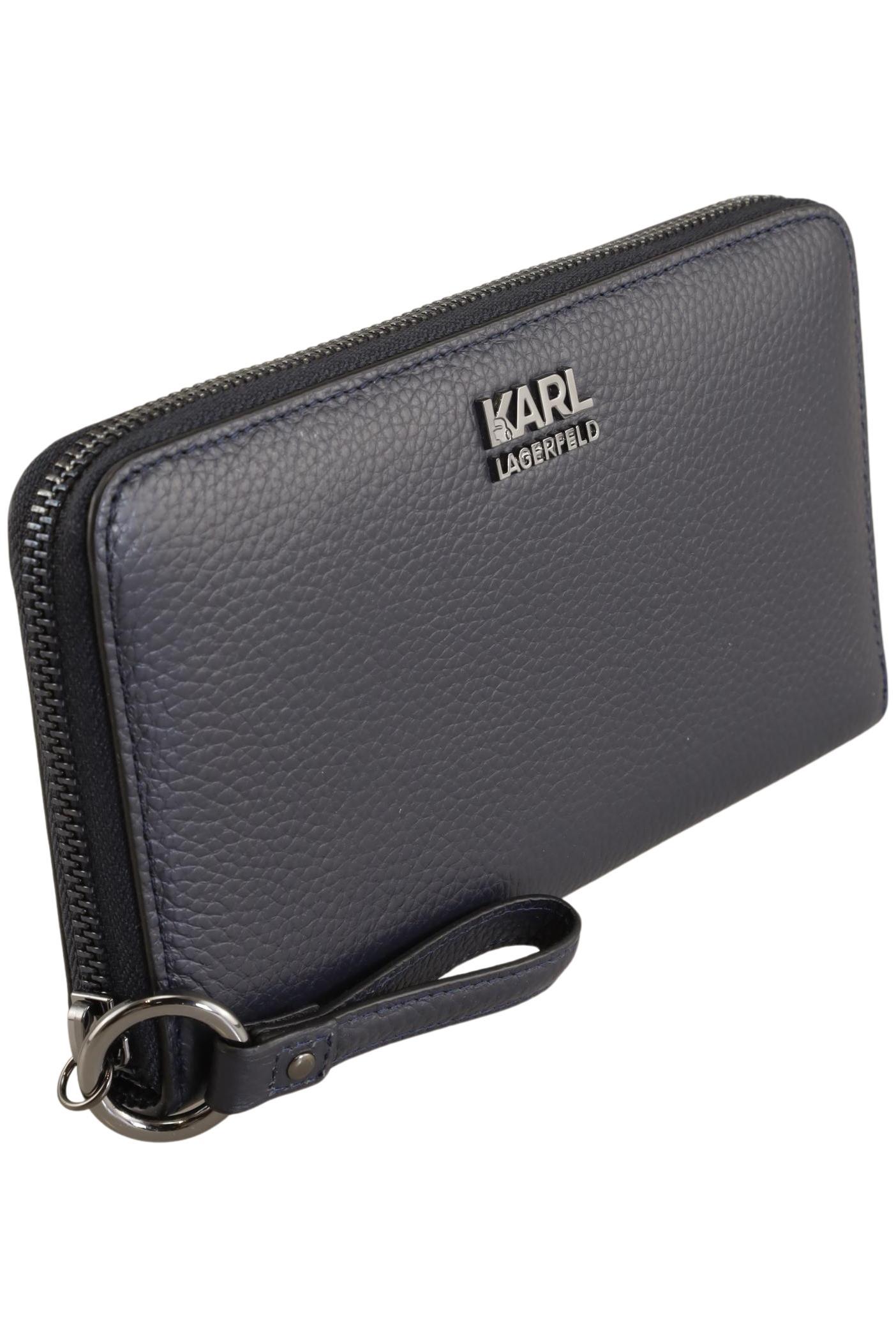 

Karl by Karl Lagerfeld Damen Portemonnaie, marineblau, Gr.