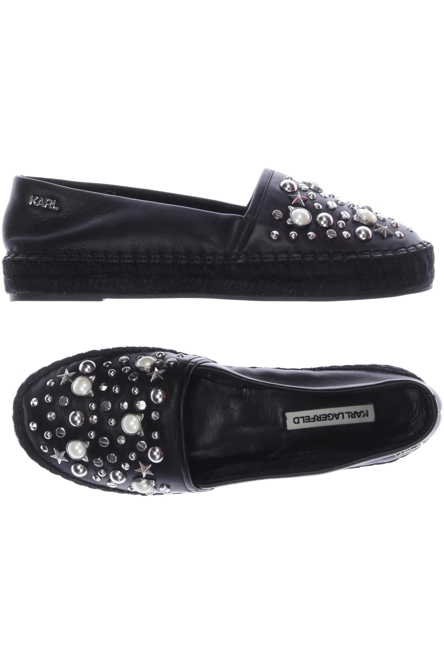 

Karl by Karl Lagerfeld Damen Ballerinas, schwarz, Gr. 36