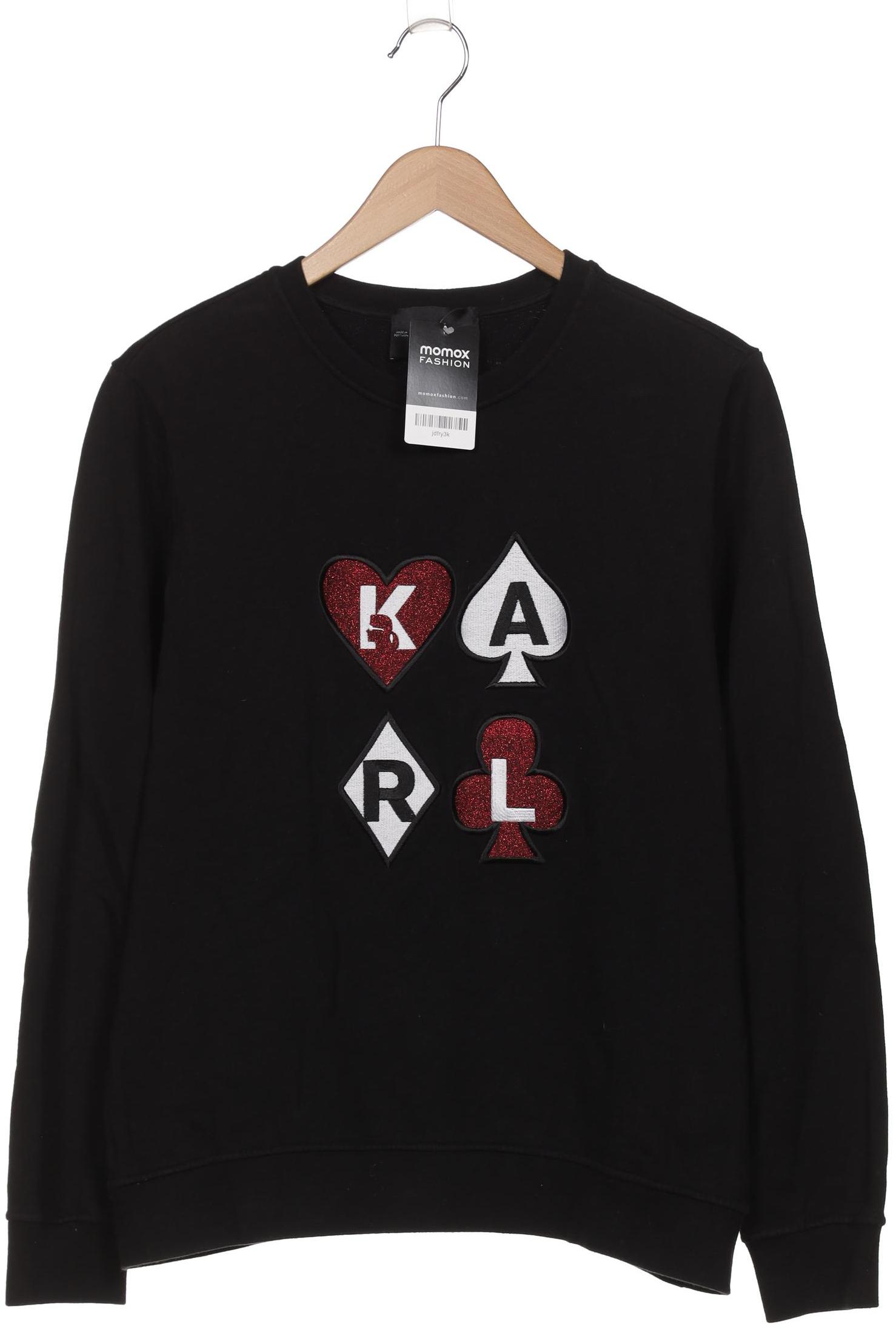 

Karl by Karl Lagerfeld Damen Sweatshirt, schwarz, Gr. 44