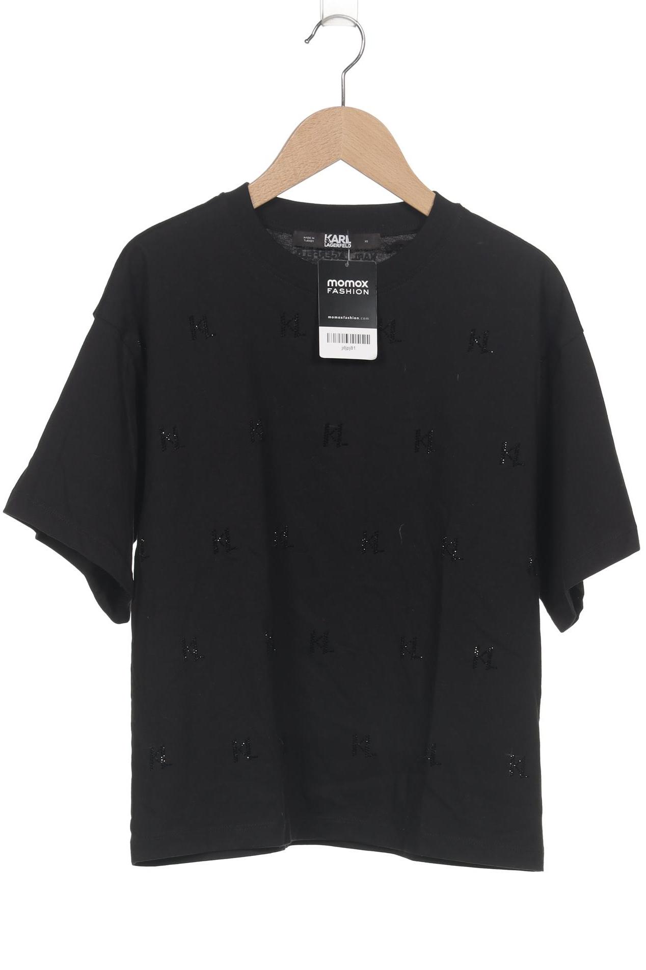

Karl by Karl Lagerfeld Damen T-Shirt, schwarz, Gr. 34