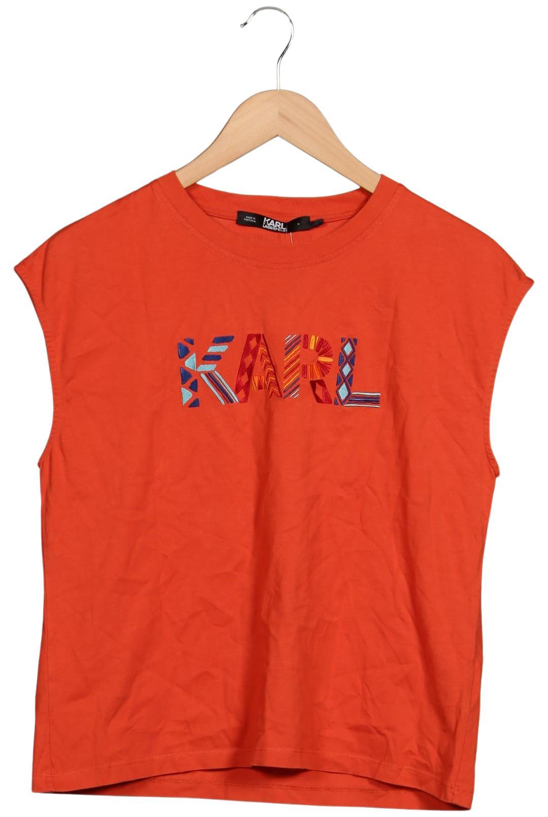 

Karl by Karl Lagerfeld Damen T-Shirt, orange, Gr. 38