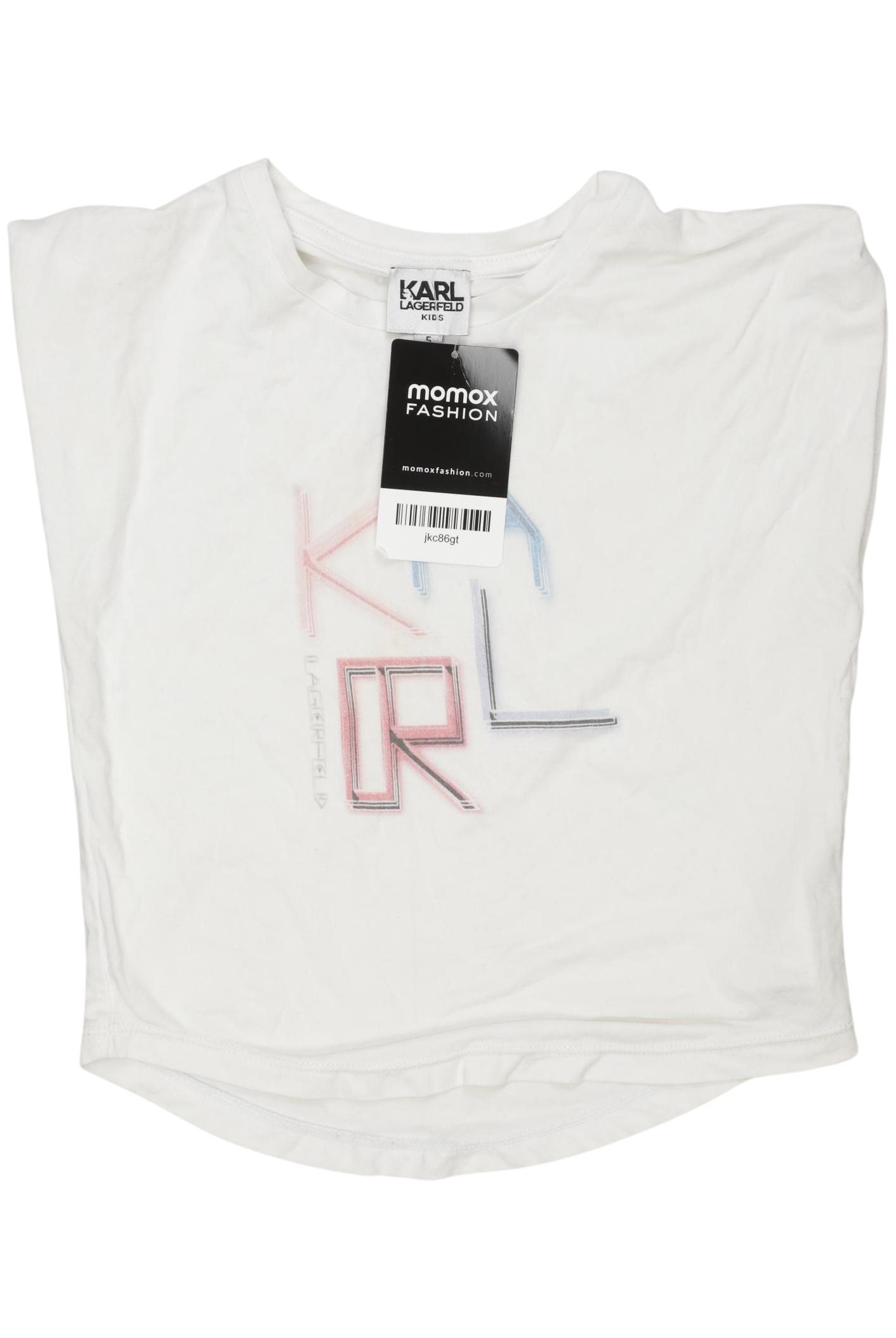 

Karl by Karl Lagerfeld Mädchen T-Shirt, weiß, Gr. 104