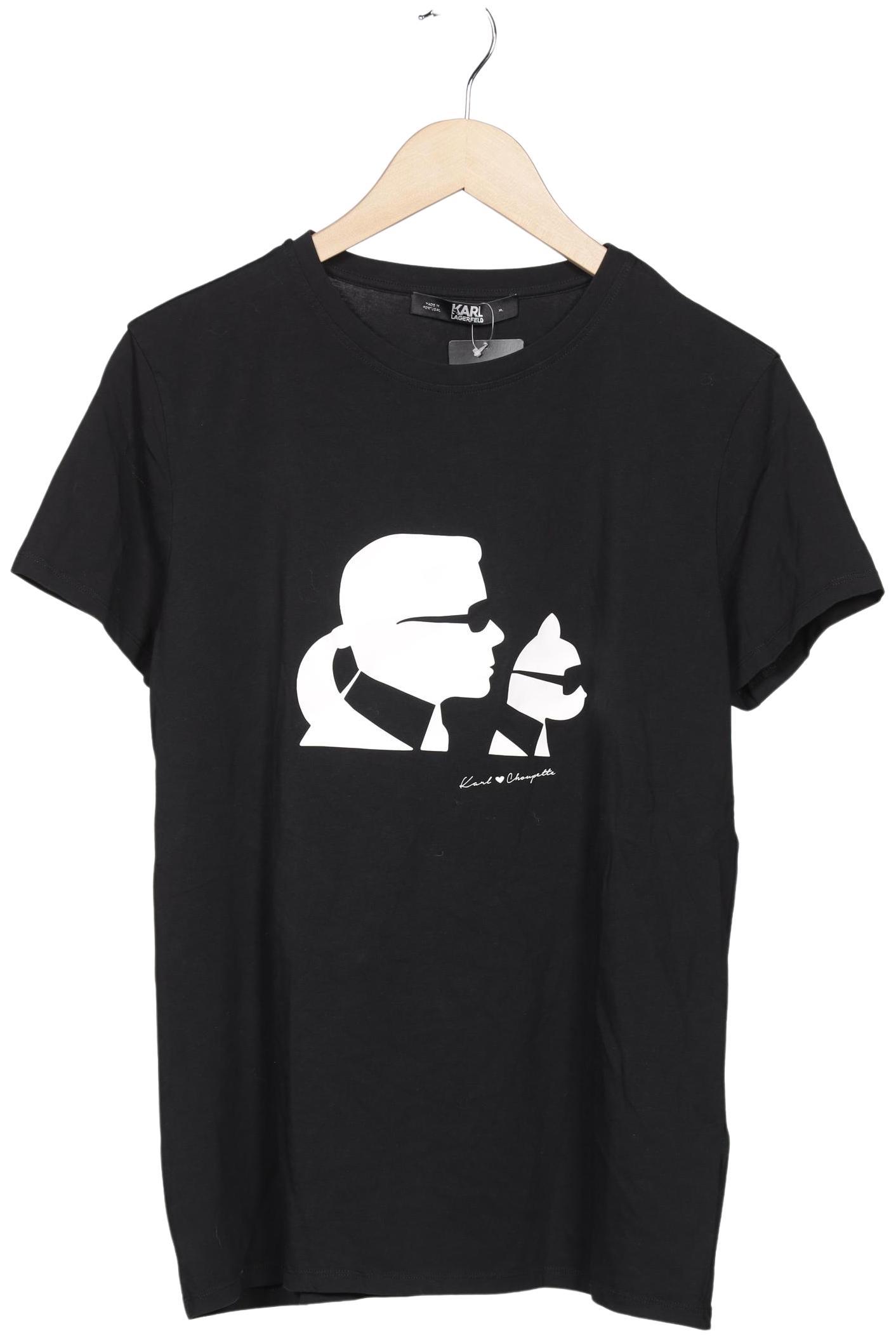 

Karl by Karl Lagerfeld Damen T-Shirt, schwarz, Gr. 44