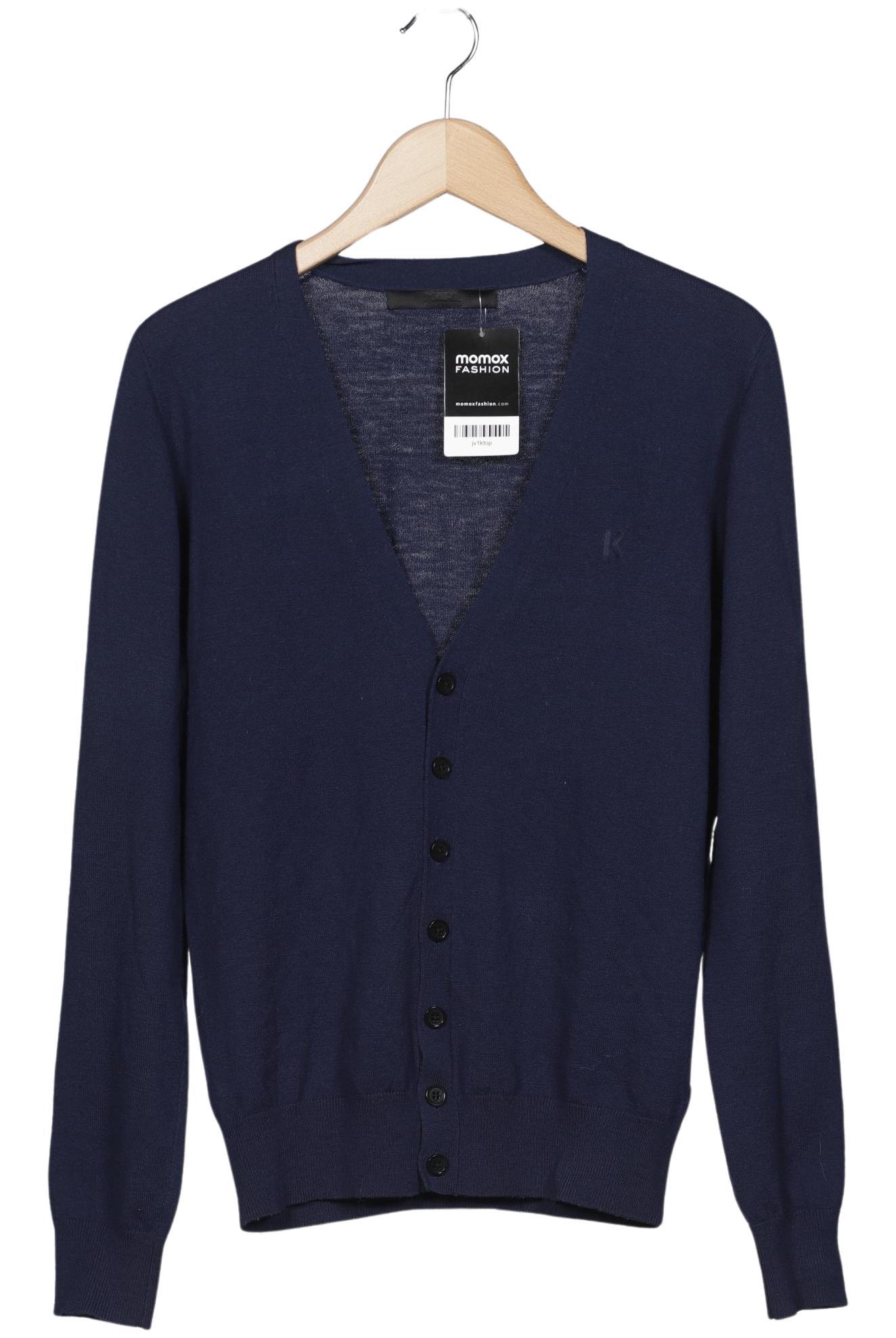 

Karl by Karl Lagerfeld Herren Strickjacke, marineblau, Gr. 46