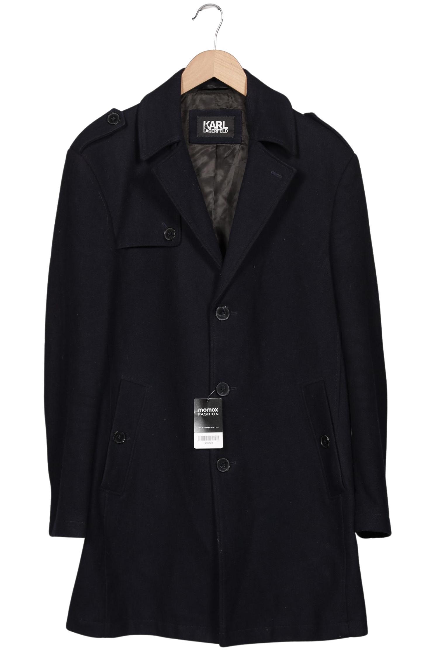 

Karl by Karl Lagerfeld Herren Mantel, marineblau, Gr. 54