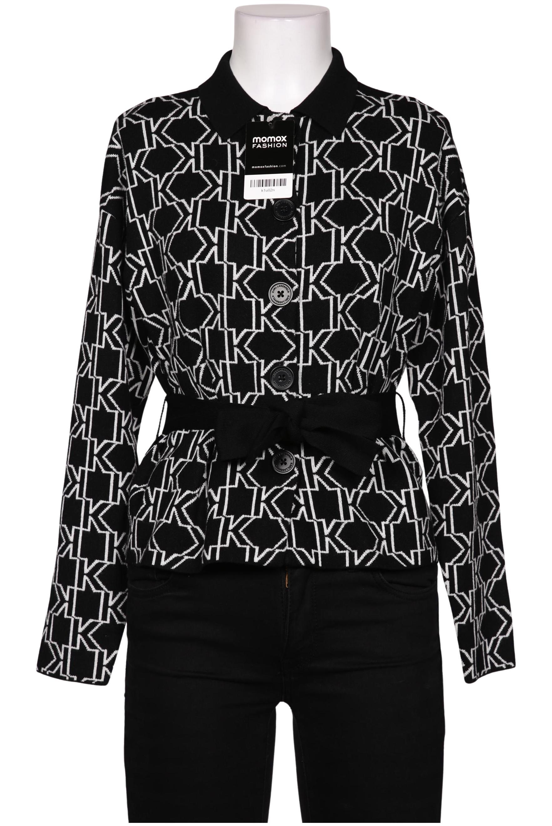 

Karl by Karl Lagerfeld Damen Strickjacke, schwarz, Gr. 34