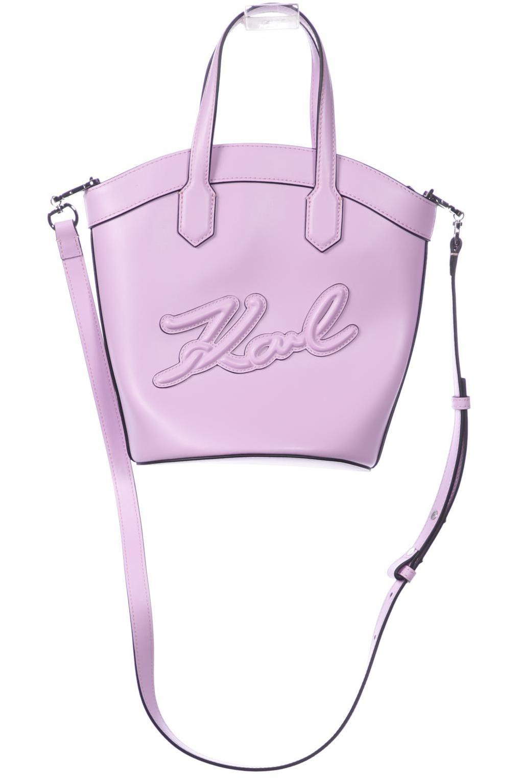 

Karl by Karl Lagerfeld Damen Handtasche, flieder, Gr.