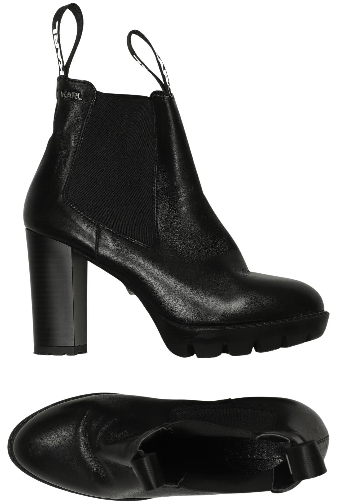 

Karl by Karl Lagerfeld Damen Stiefelette, schwarz, Gr. 39