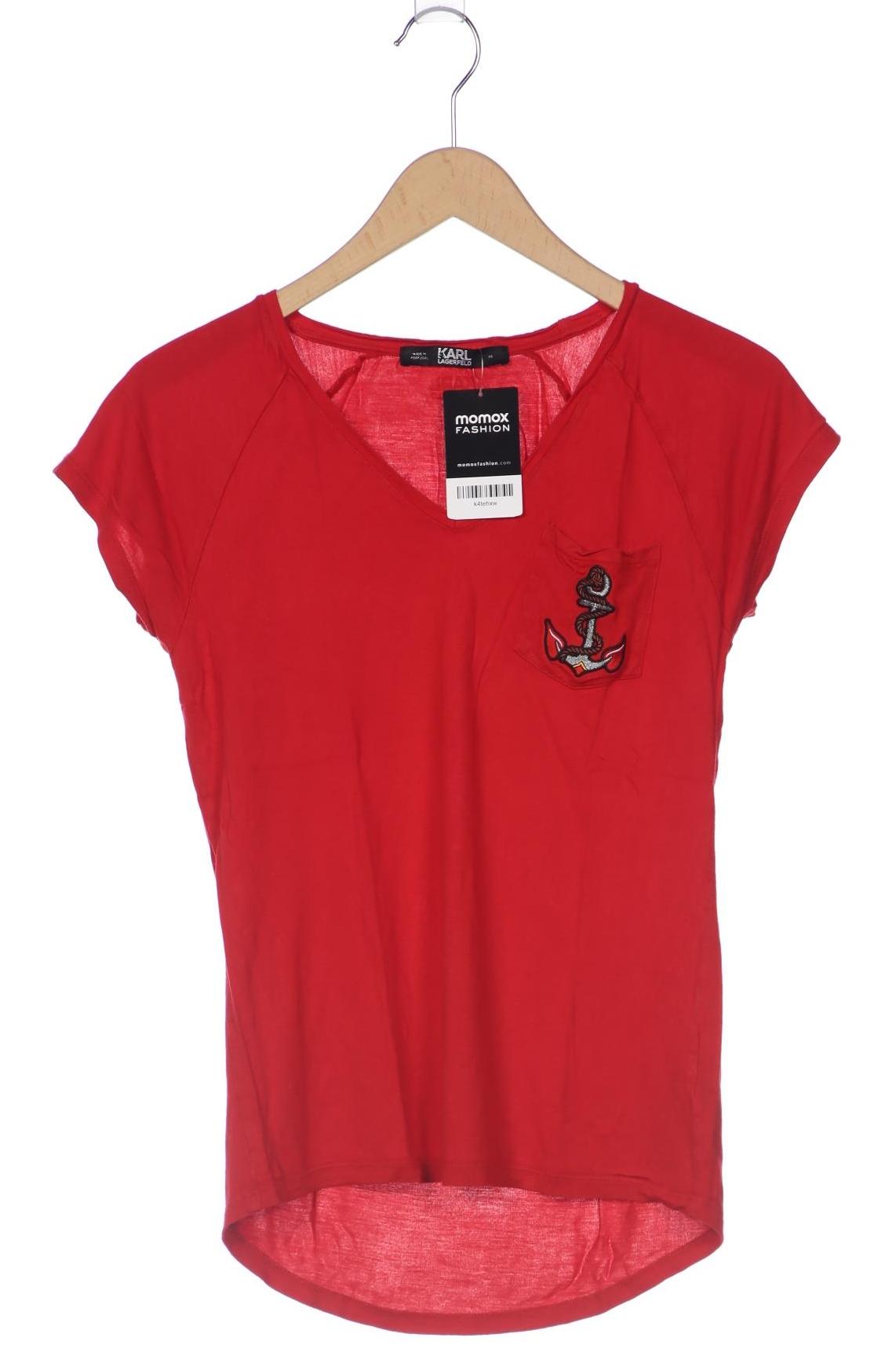 

Karl by Karl Lagerfeld Damen T-Shirt, rot, Gr. 34