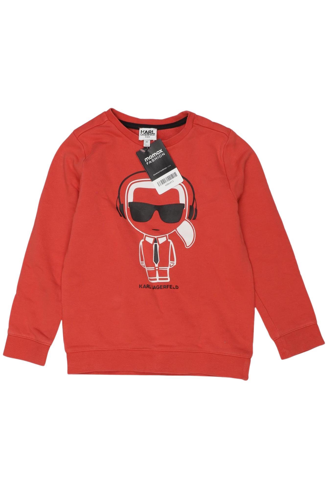 

Karl by Karl Lagerfeld Mädchen Hoodies & Sweater, rot, Gr. 116