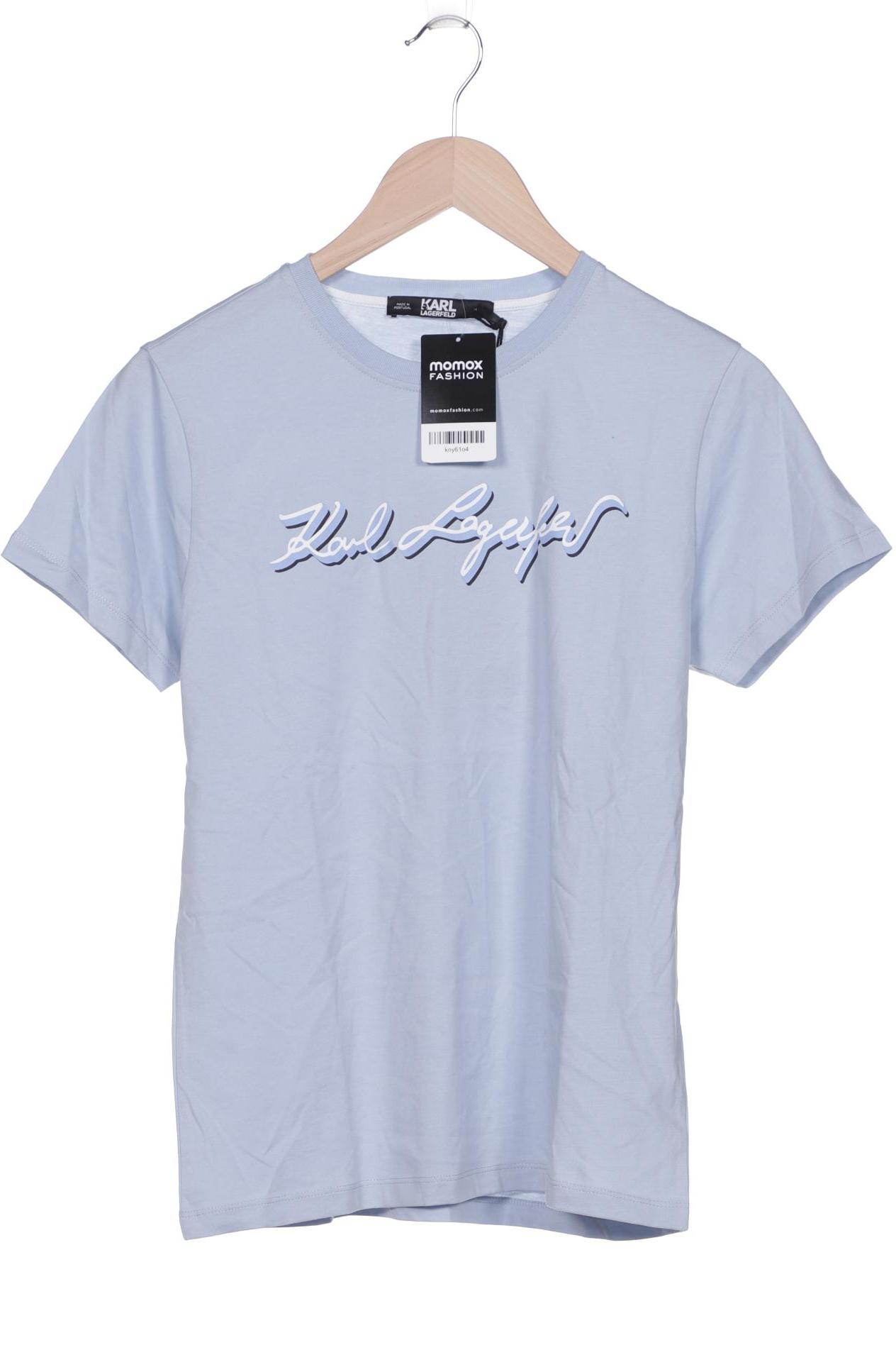 

Karl by Karl Lagerfeld Damen T-Shirt, hellblau