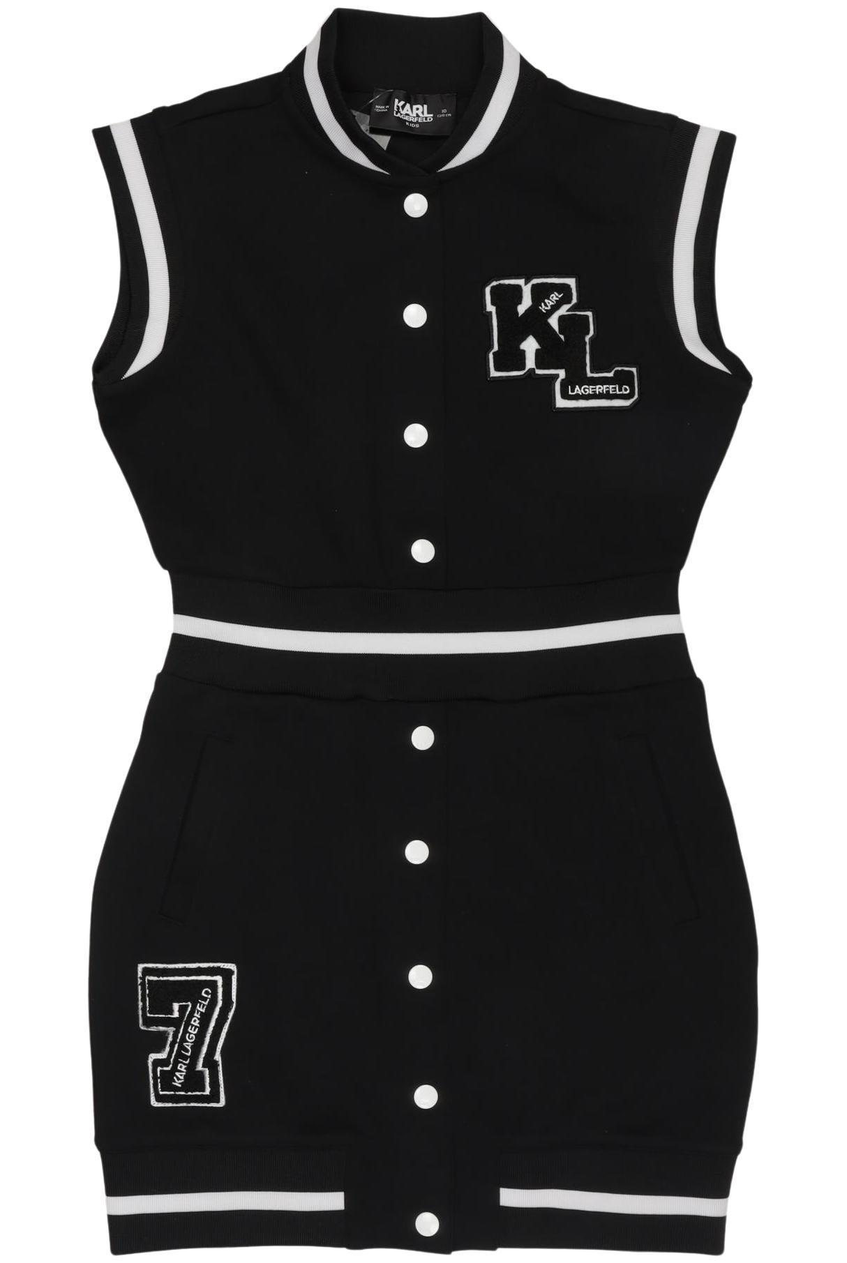 

Karl by Karl Lagerfeld Mädchen Kleid, schwarz, Gr. 134