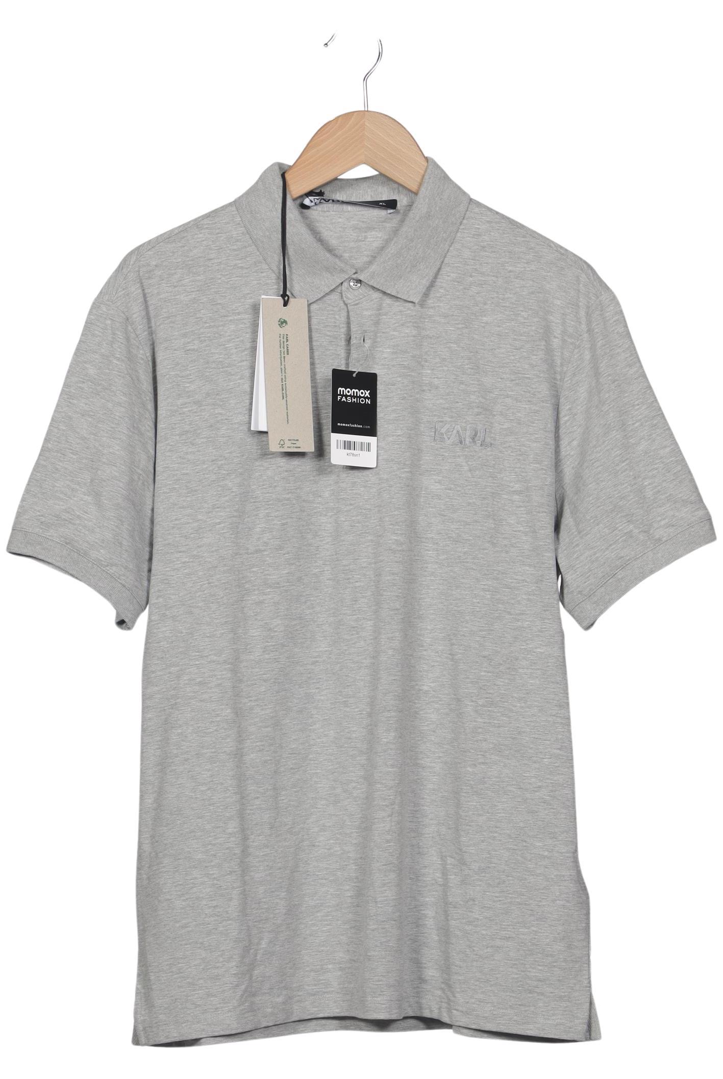 Thumbnail - Karl by Karl Lagerfeld Herren Poloshirt, grau, Gr. 54