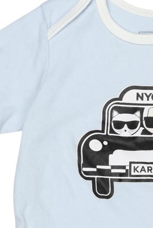 Thumbnail - Karl by Karl Lagerfeld Jungen Strampler, hellblau, Gr. 80