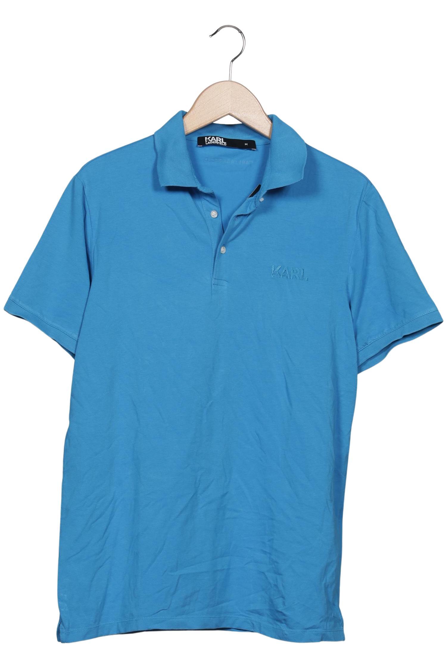 

Karl by Karl Lagerfeld Herren Poloshirt, blau, Gr. 48