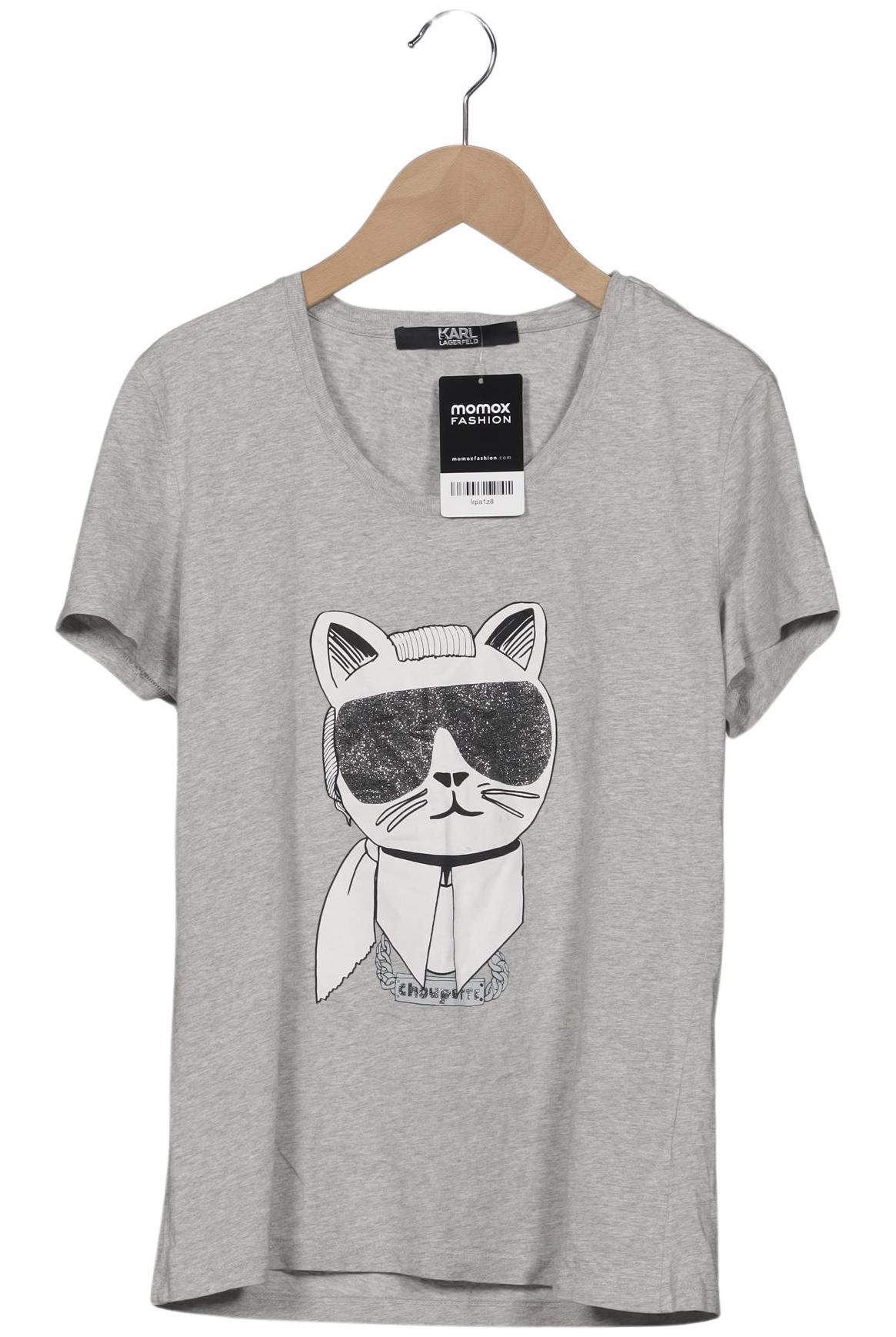 

Karl by Karl Lagerfeld Damen T-Shirt, grau, Gr. 36
