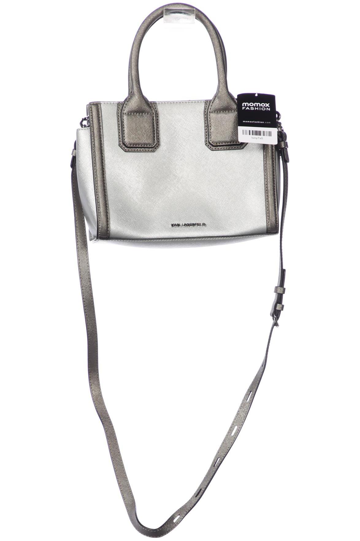 

Karl by Karl Lagerfeld Damen Handtasche, silber, Gr.